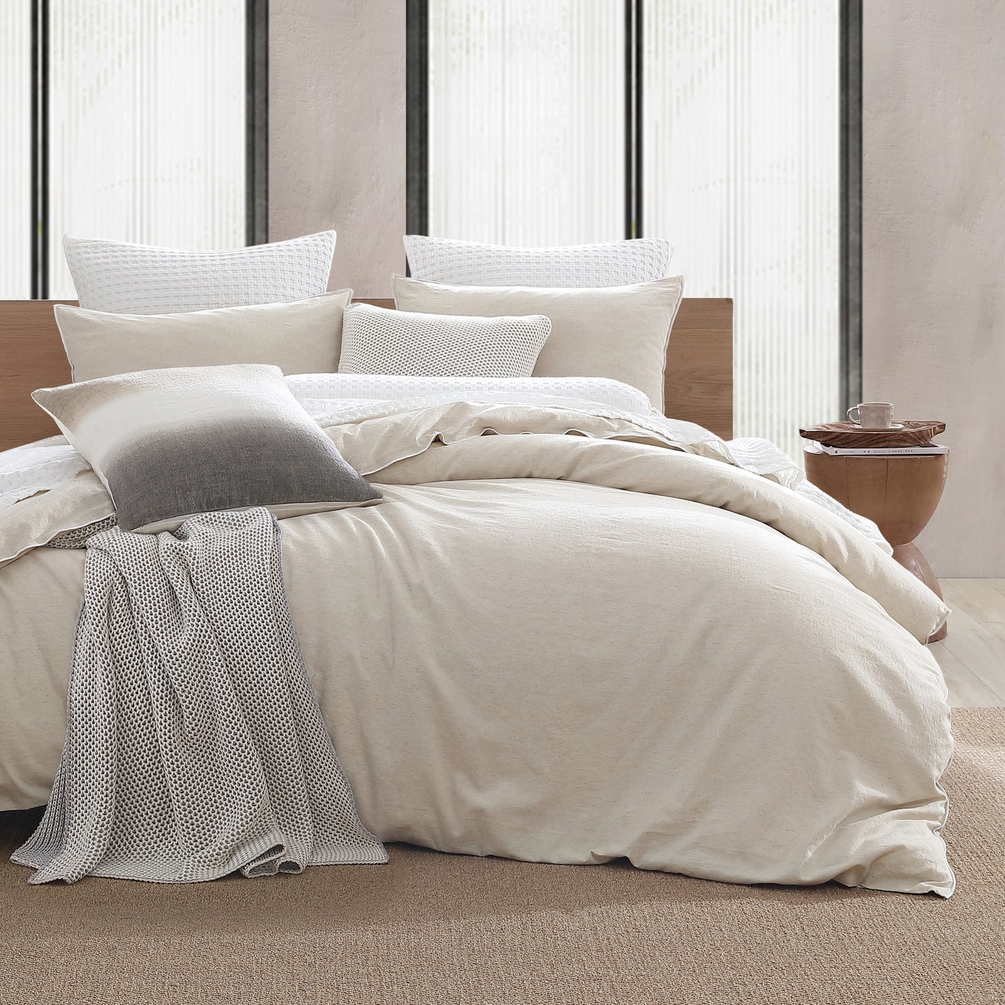 DKNY Pure Washed Linen Duvet Set