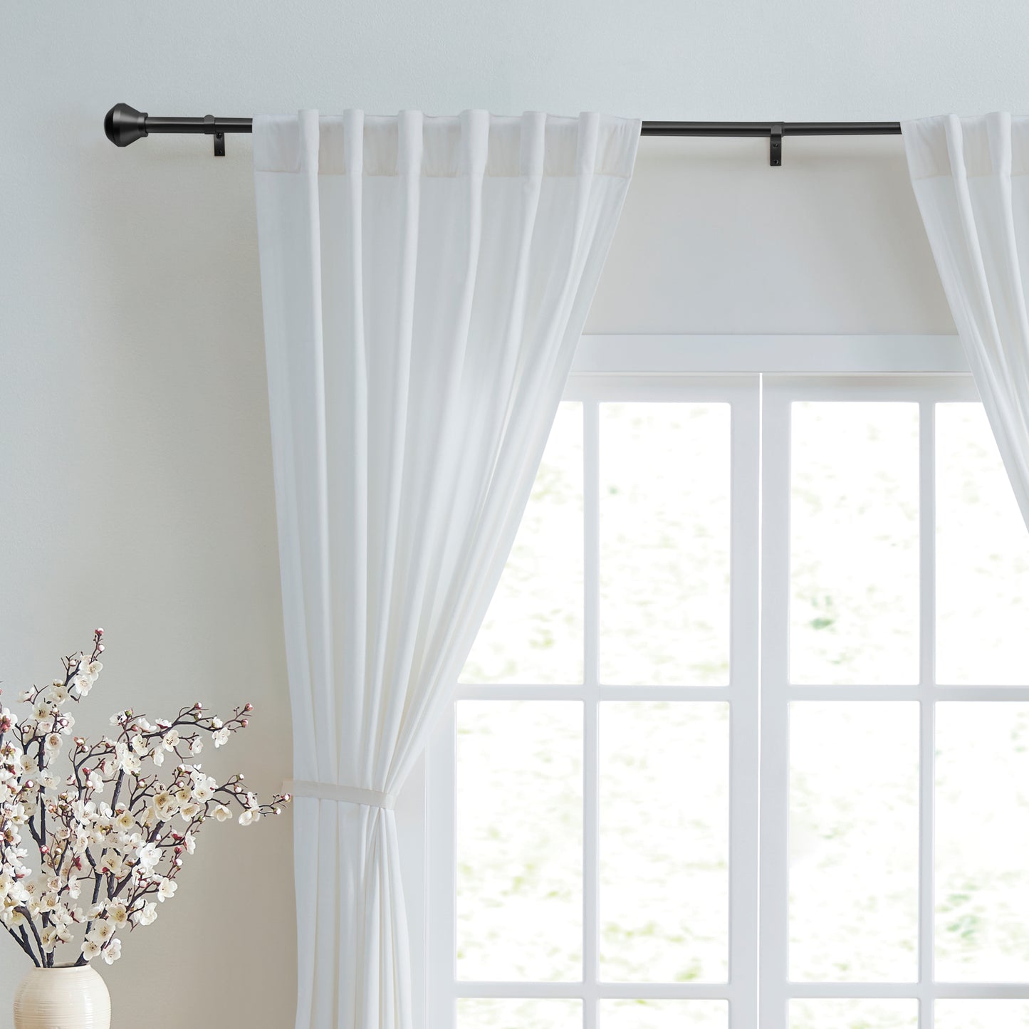 DKNY Conrad Curtain Rod Set