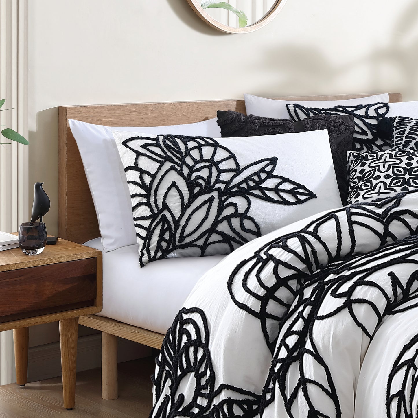 Rochelle Porter Wild Out Tufted Duvet Set