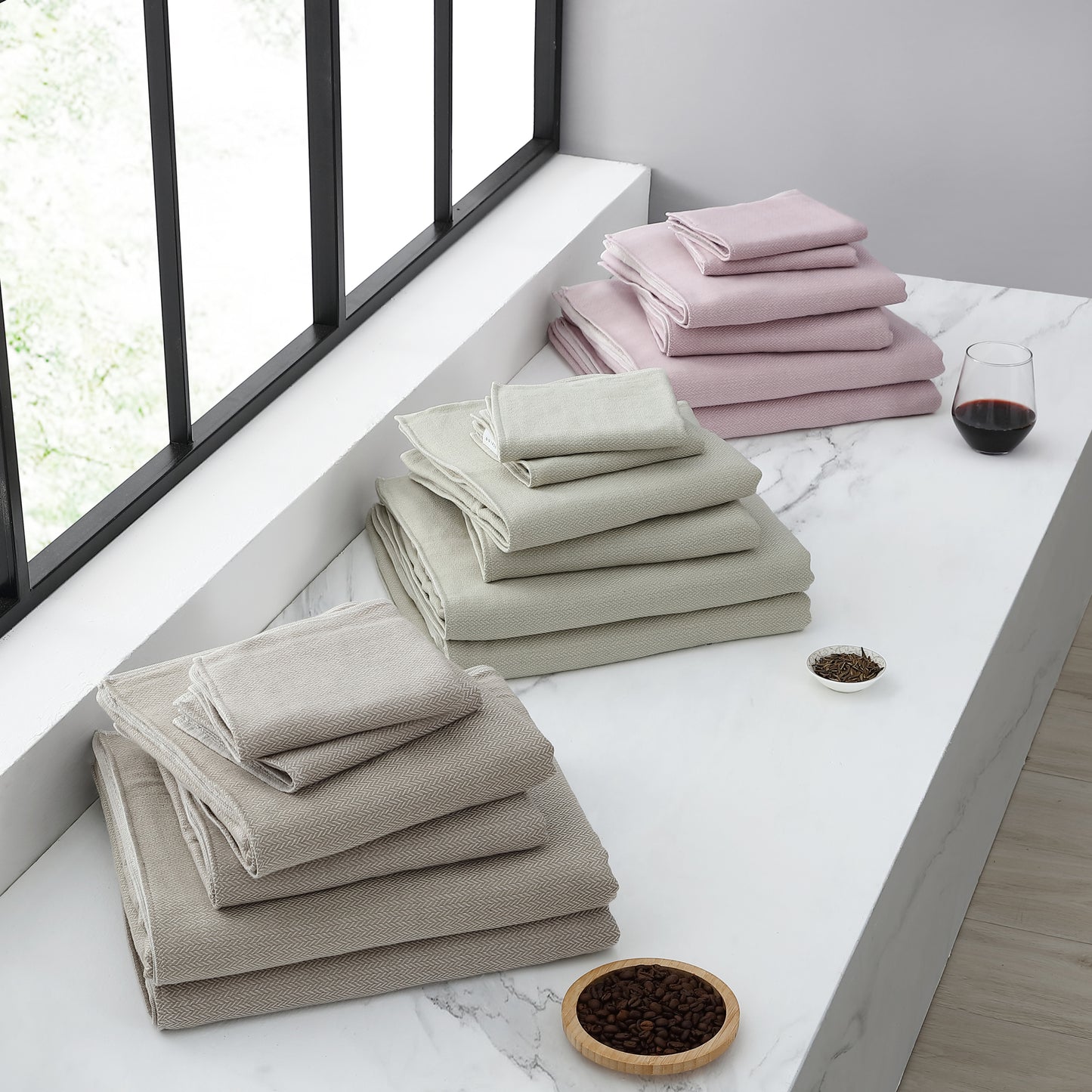 Uchino Natural Dyed Towels