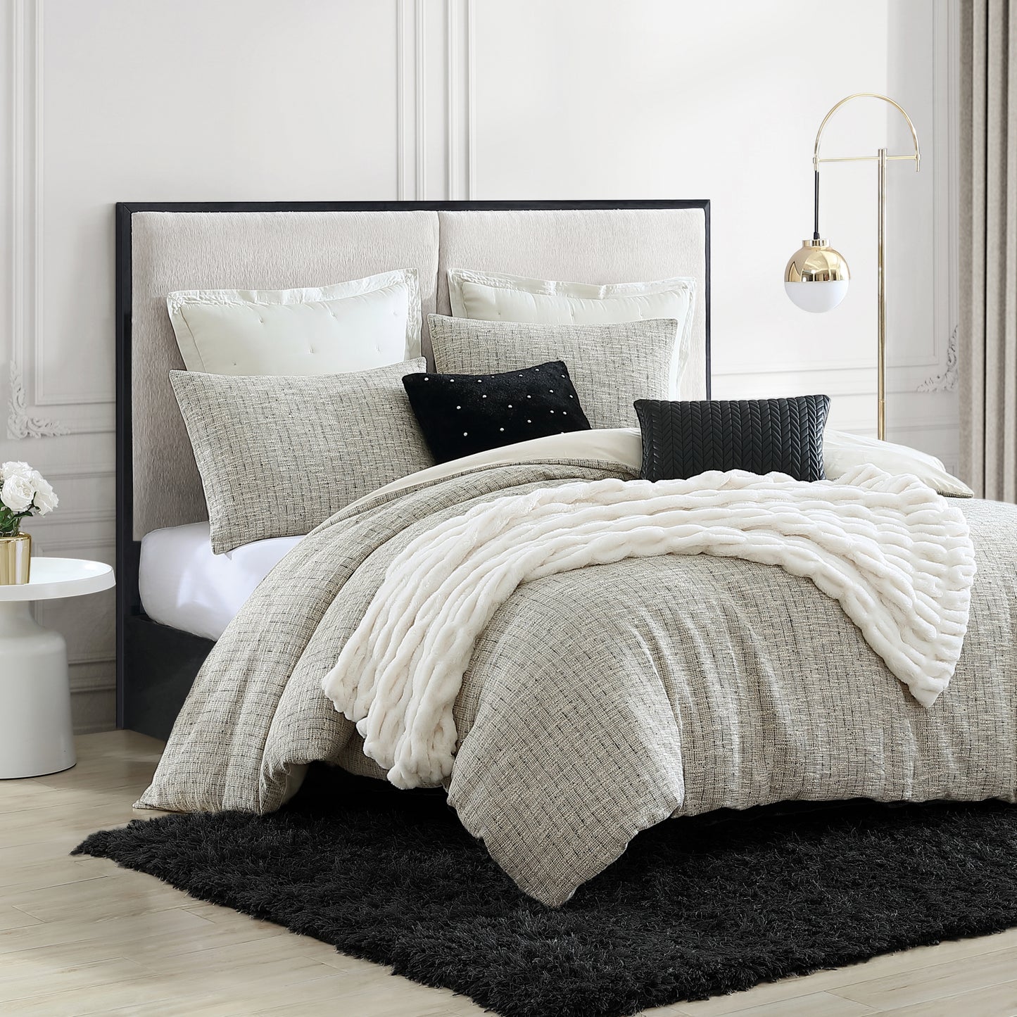 KARL LAGERFELD PARIS Silky Cloud Lightweight Comforter Set Collection