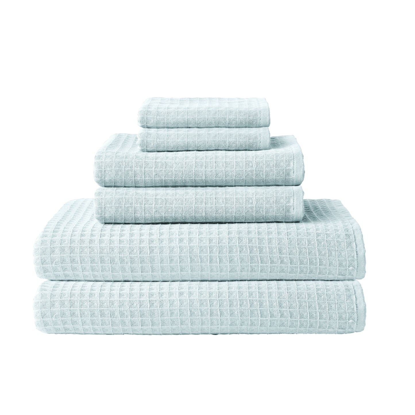 Uchino Waffle Twist 6 Piece Towel Set