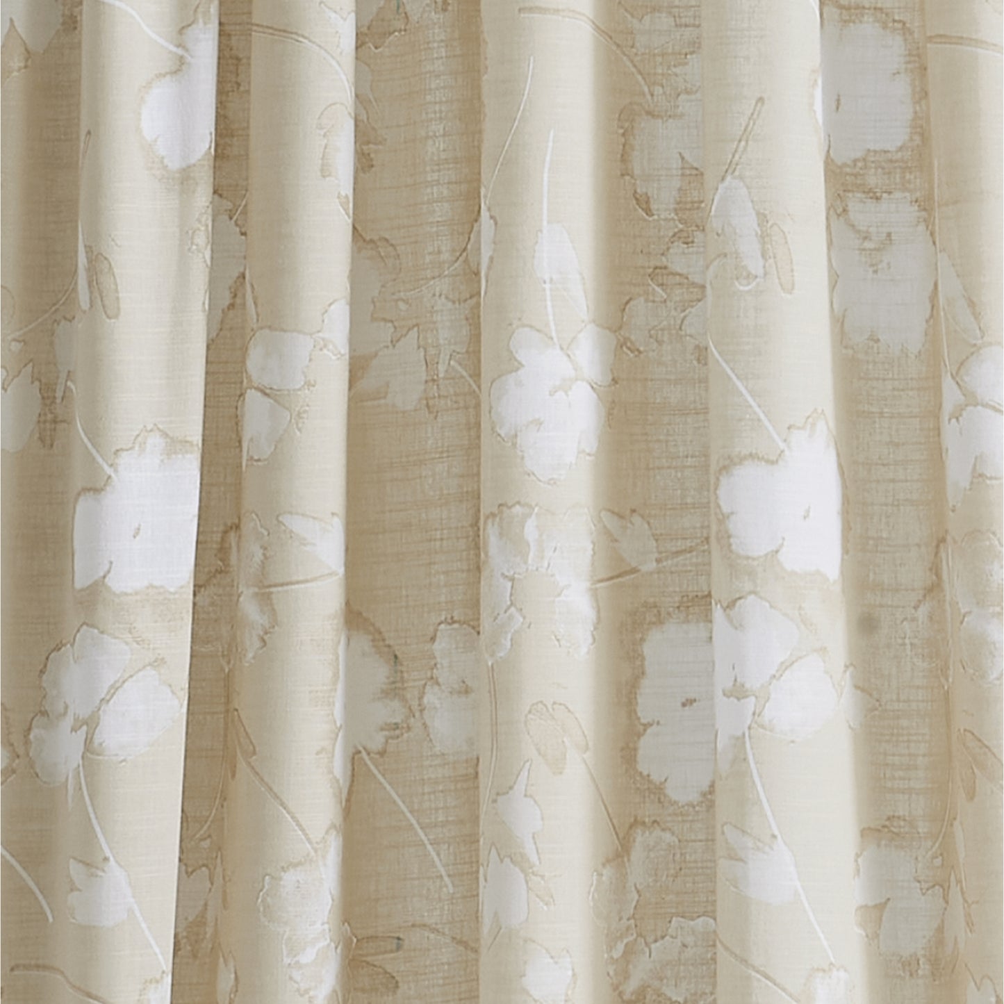 DKNY Dandelion Floral Curtain Panel Pair