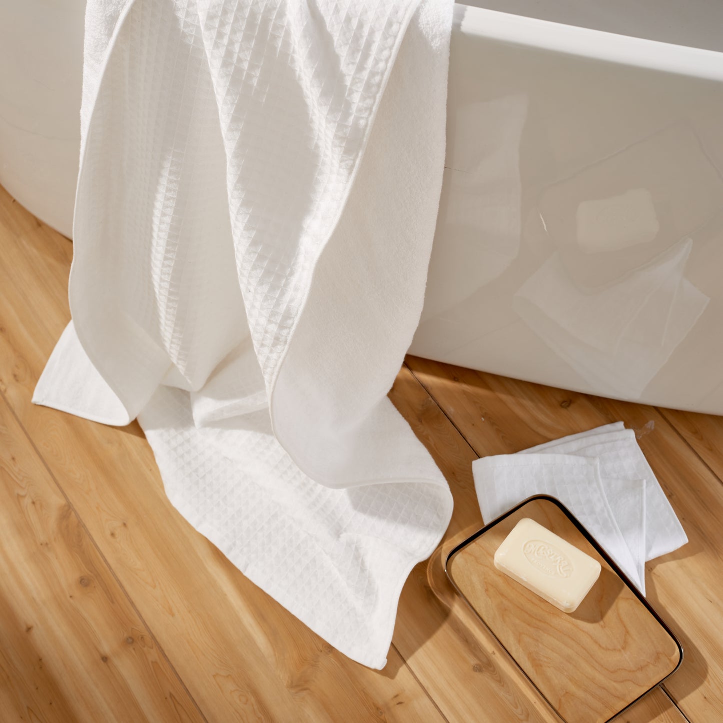 Uchino Waffle Twist 6 Piece Towel Set