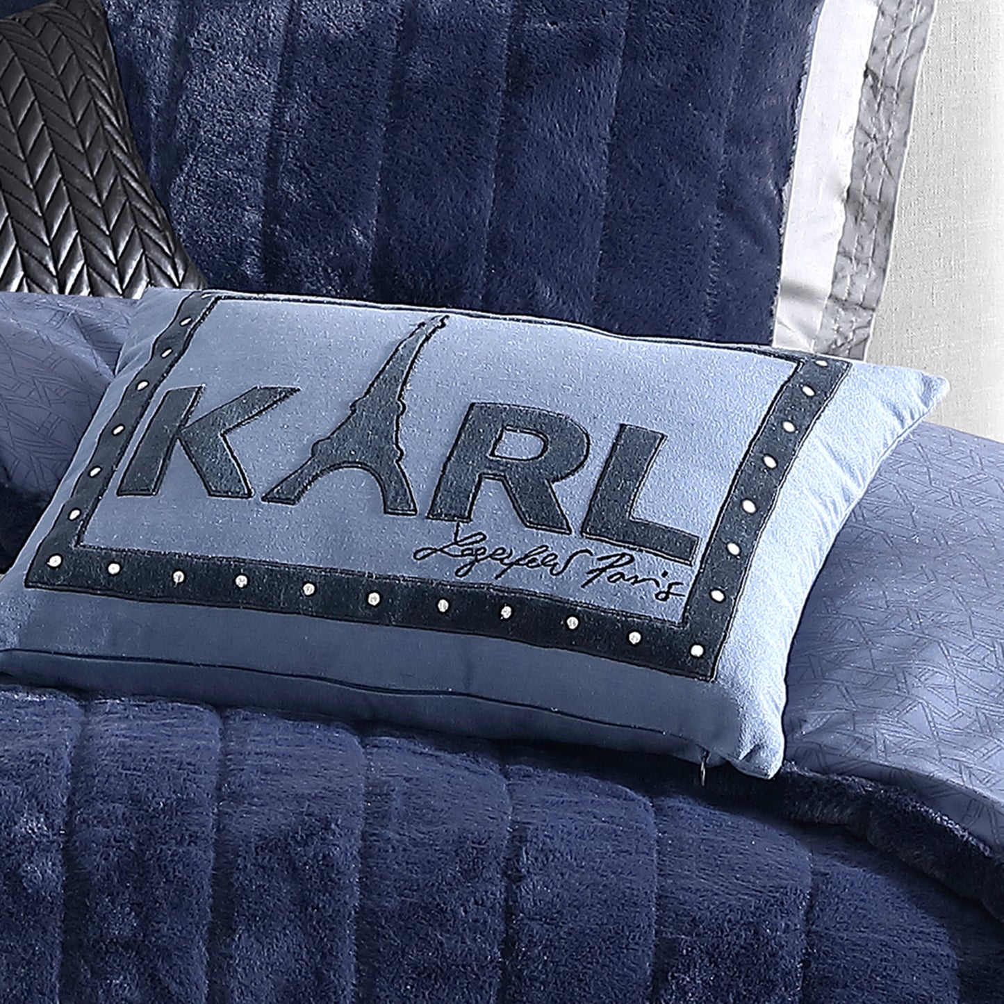KARL LAGERFELD PARIS Karl Tower Decorative Pillow