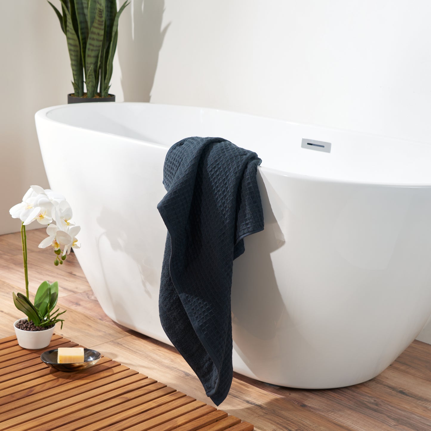 Uchino Waffle Twist 6 Piece Towel Set