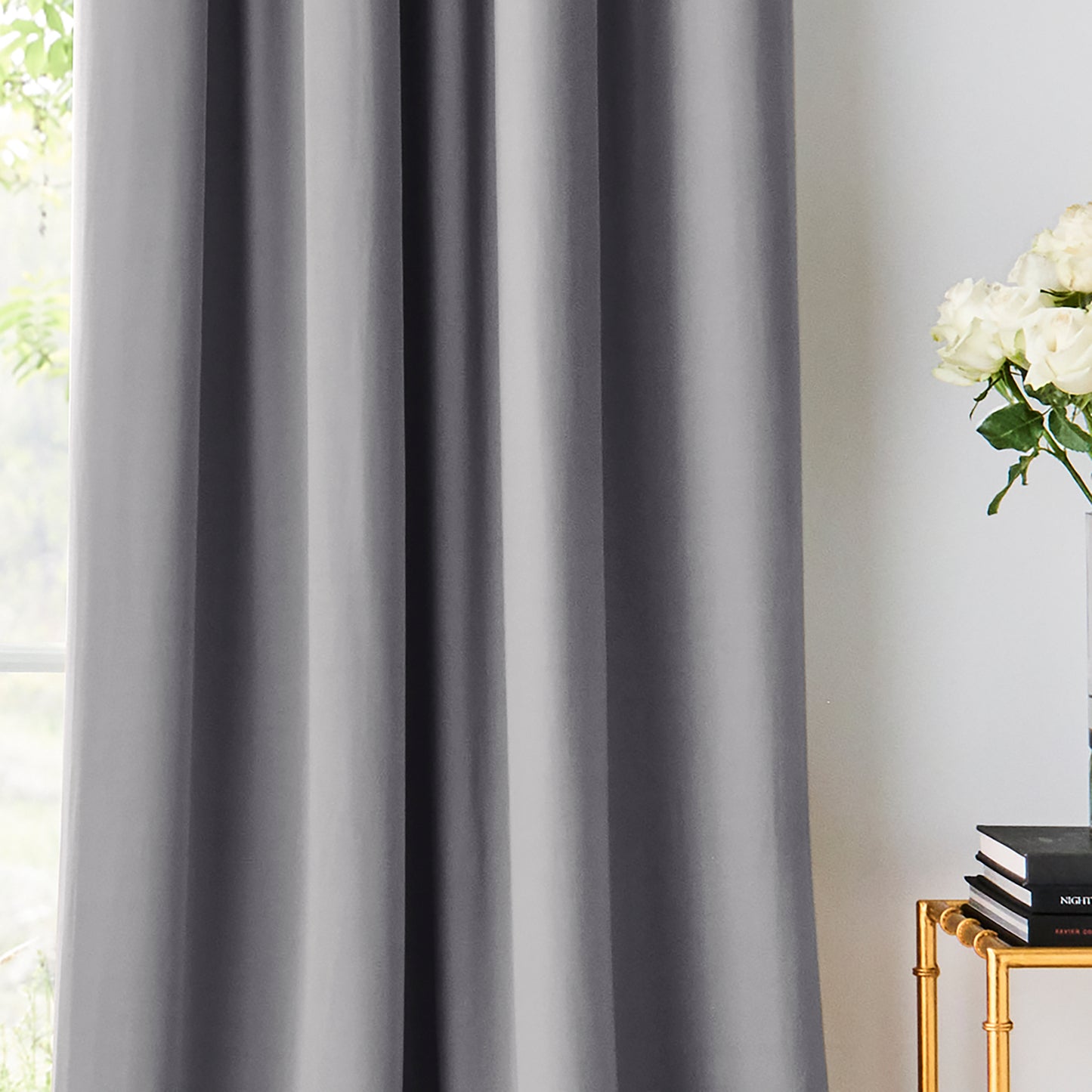 Karl Lagerfeld Paris Silky Cloud Blackout Lined, Set of 2 Curtain Panels