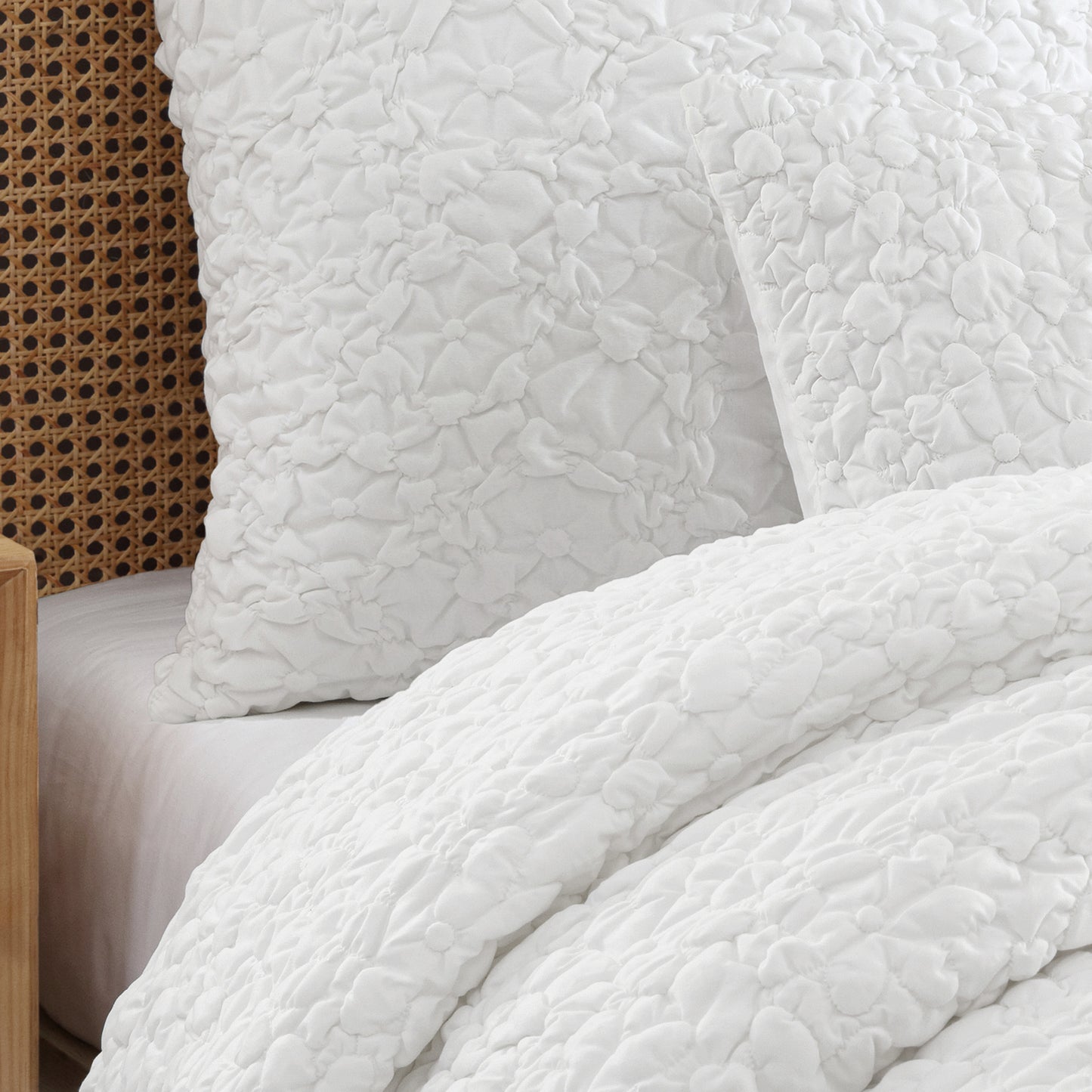 Peri Home Floral Bubble Pillow Set of 2