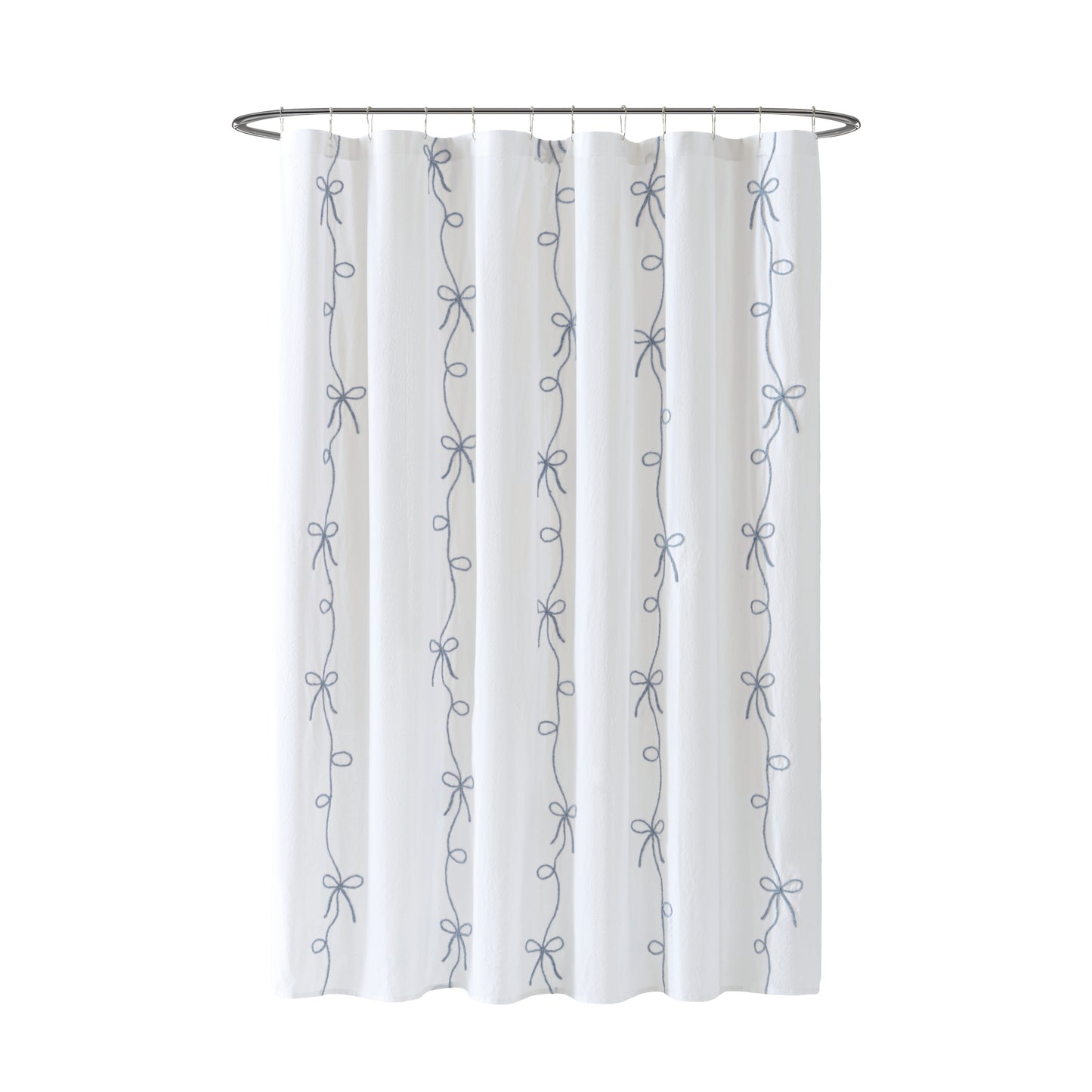 Peri Home Sasha Bows Shower Curtain