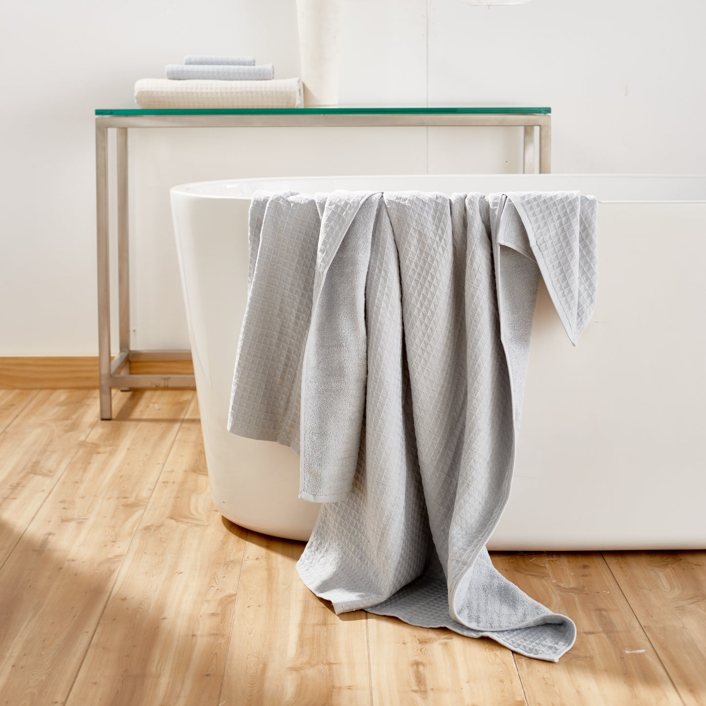 Uchino Waffle Twist 6 Piece Towel Set