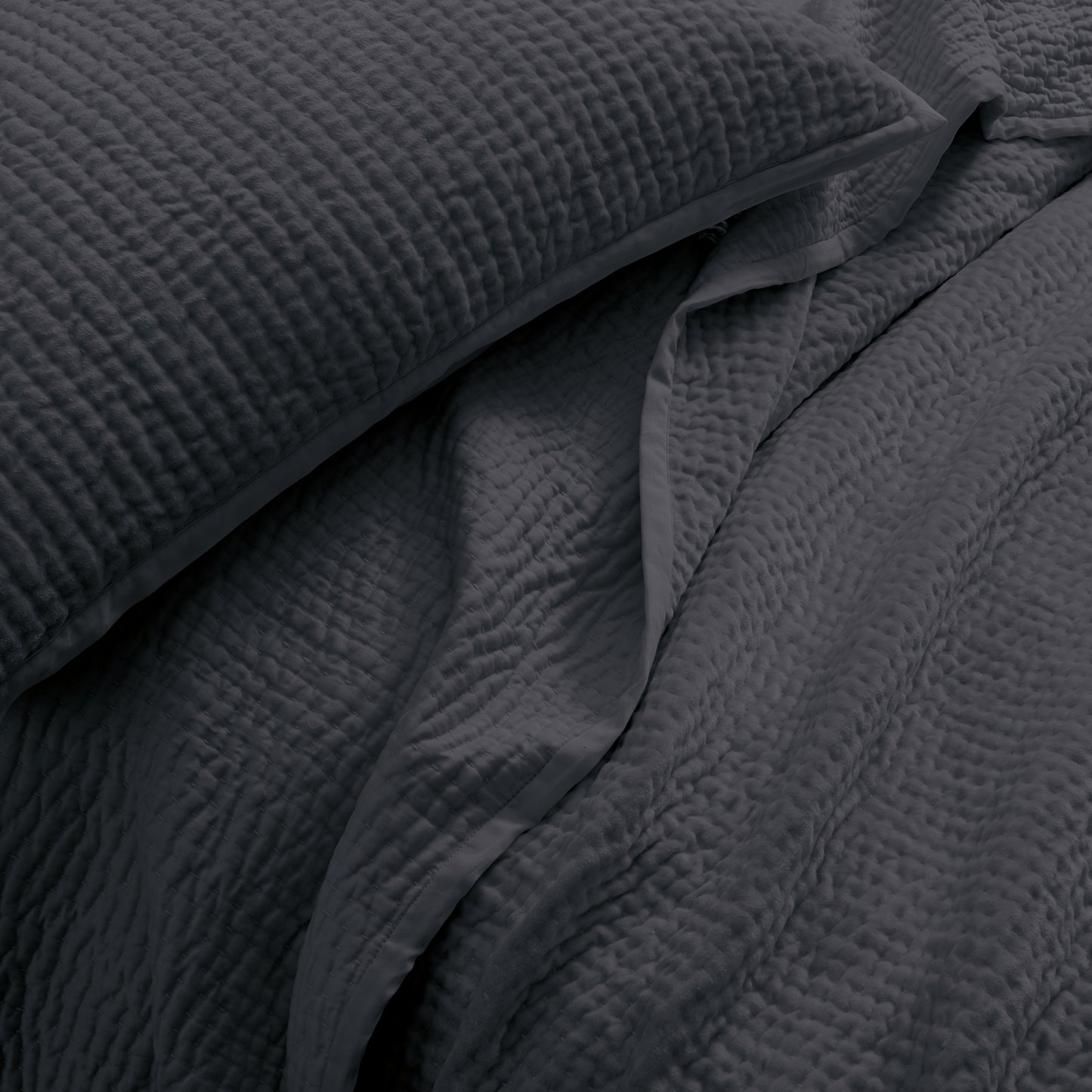 Donna Karan Home Velvet Quilt Collection