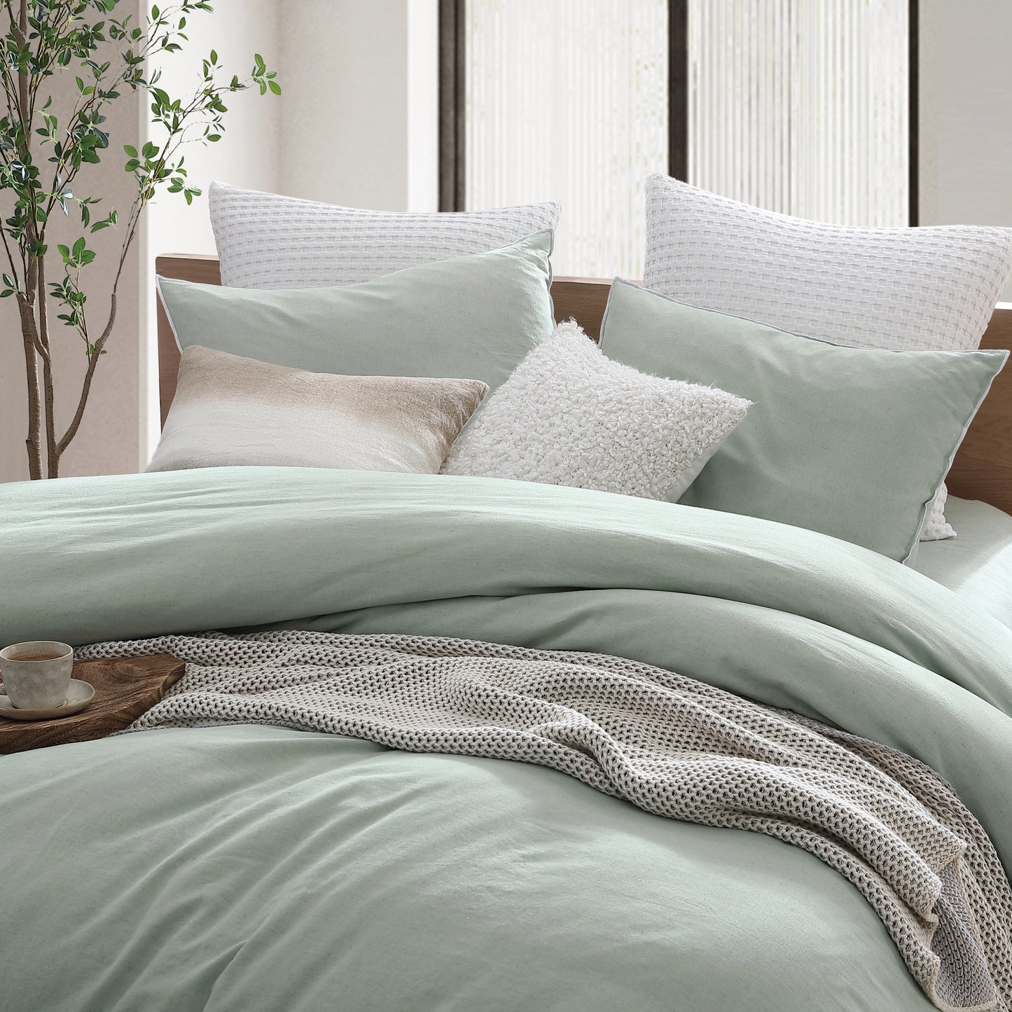 DKNY Pure Washed Linen Duvet Set