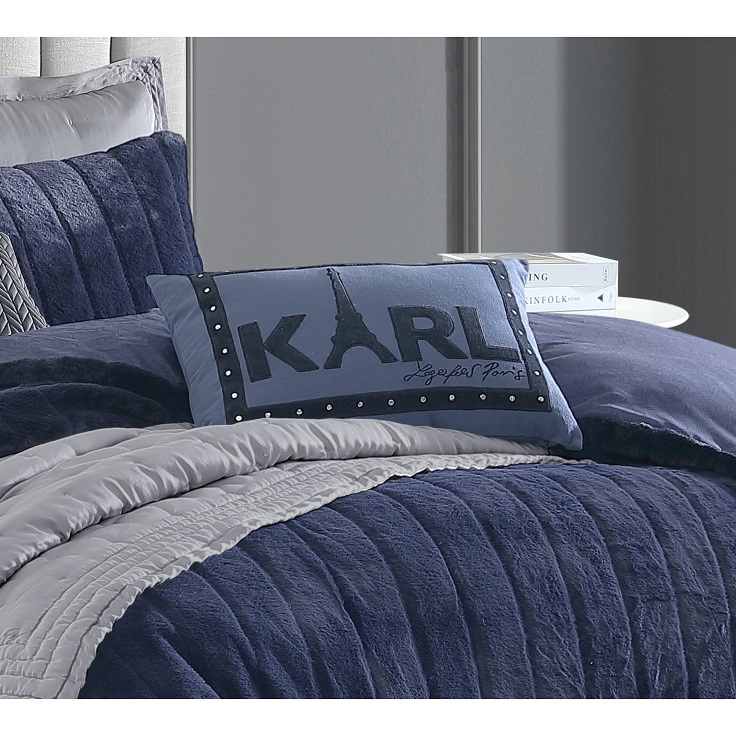 KARL LAGERFELD PARIS Karl Tower Decorative Pillow