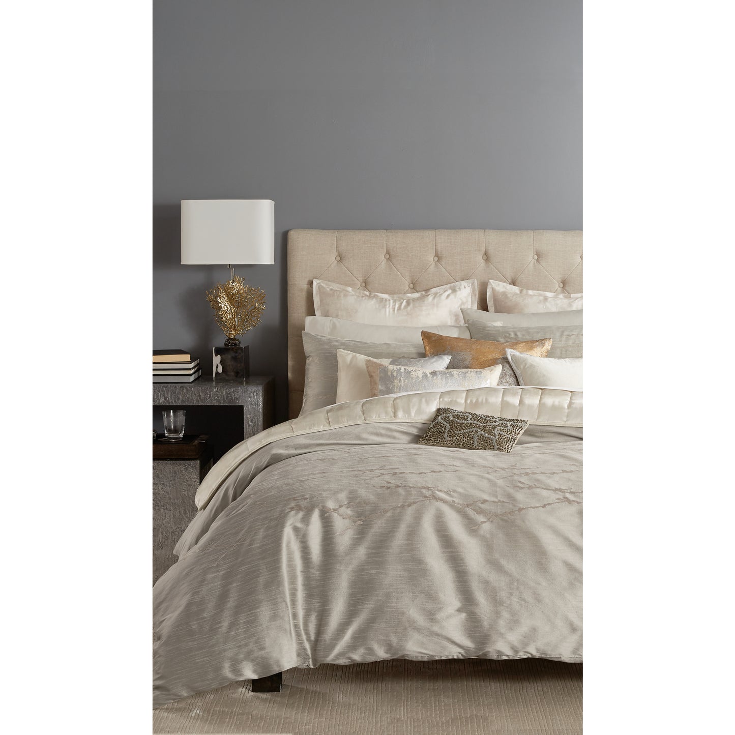 Michael Aram Textured Silk Euro Sham