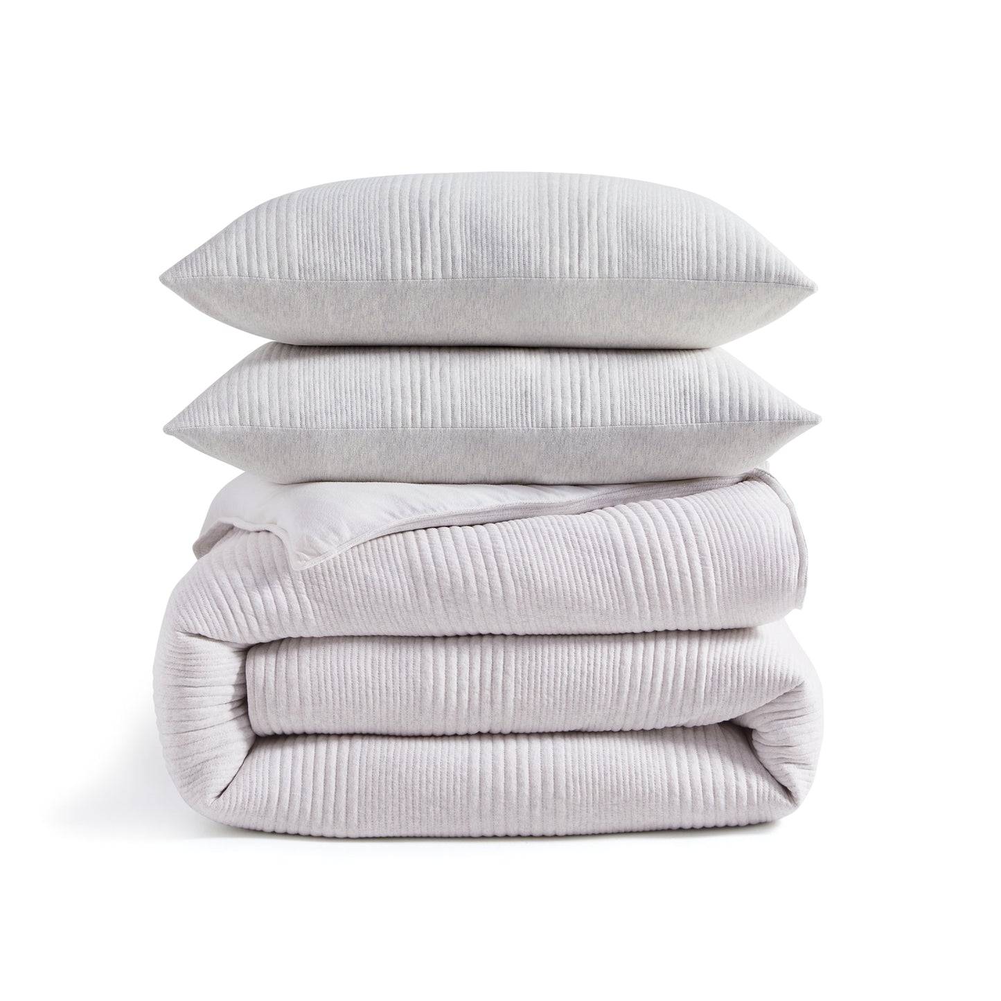 DKNY Pure Ribbed Jersey Duvet Set