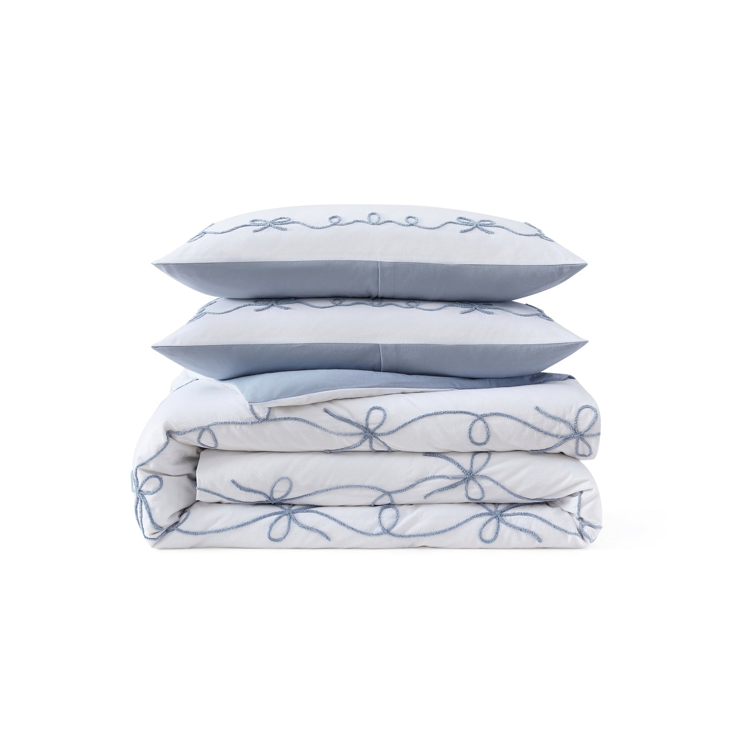 Peri Home Sasha Bows Duvet Set Collection