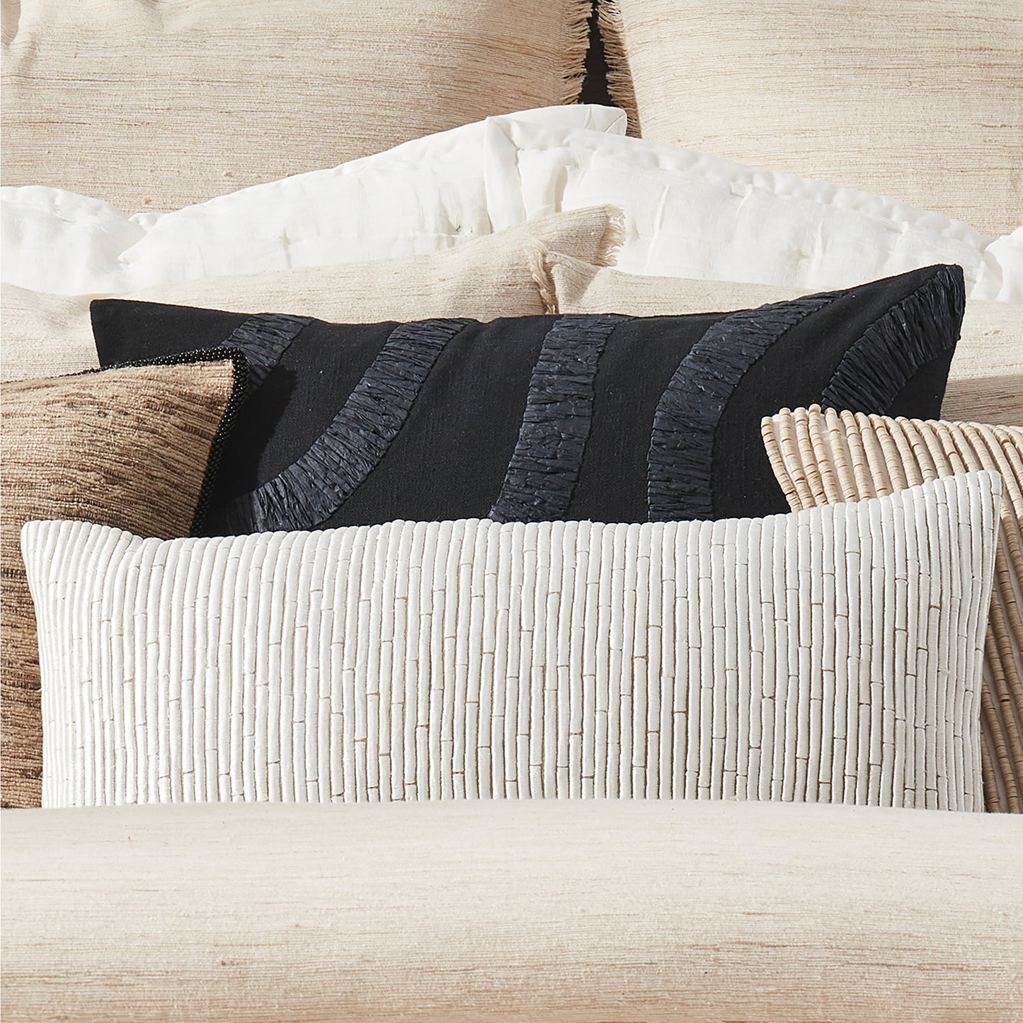 Donna Karan Wave Decorative Pillow