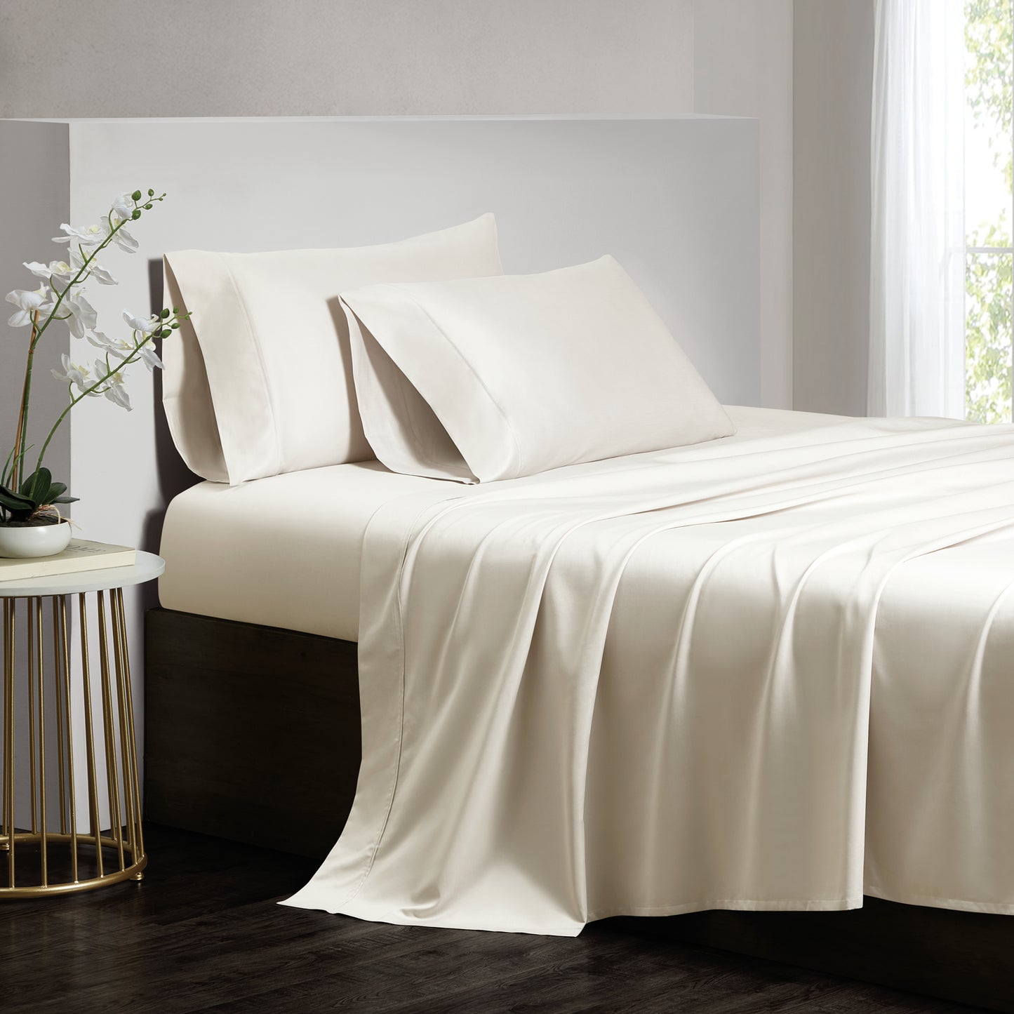 Donna Karan Home T700 Luxe Egyptian Cotton Sheet Set