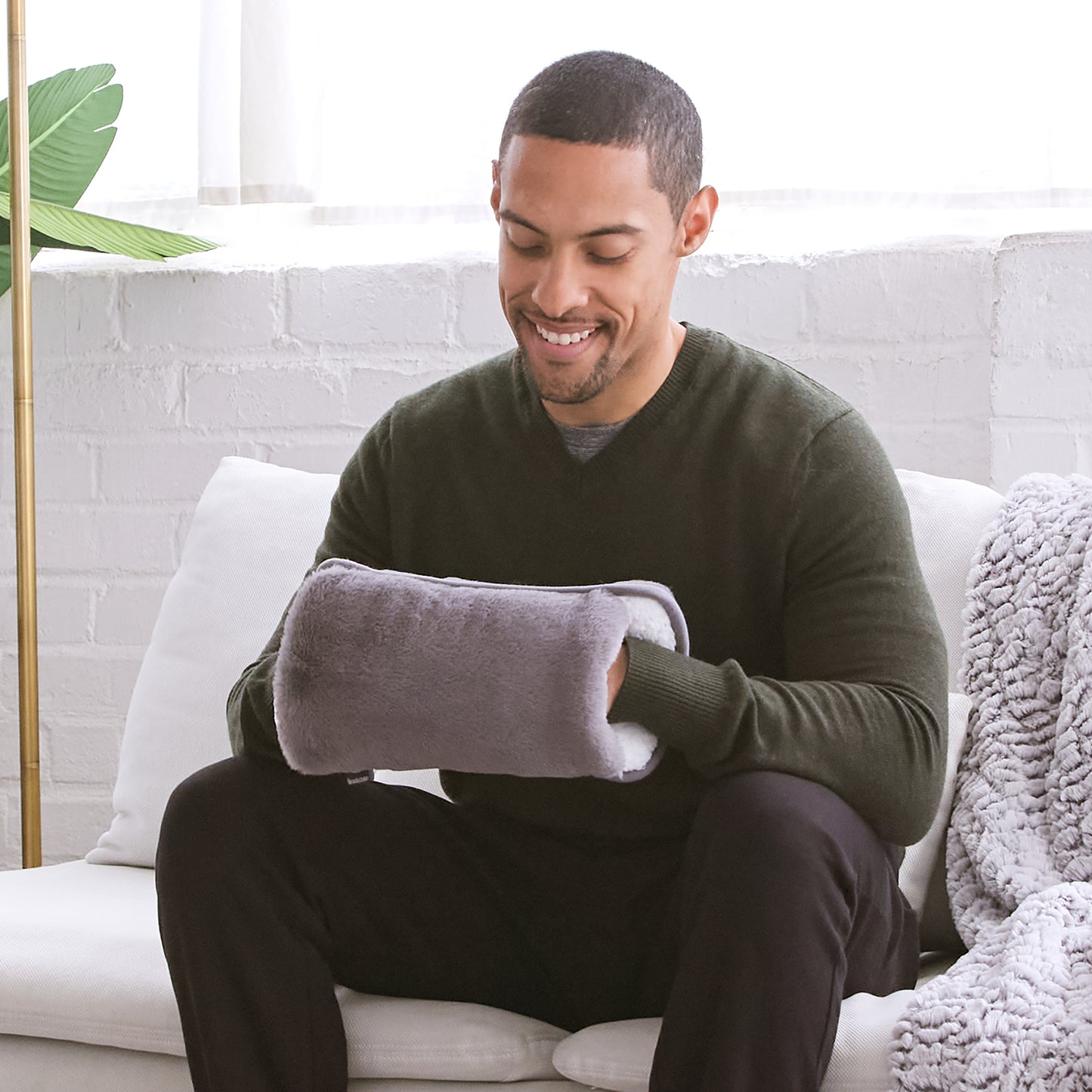 Brookstone Snuggly Hand Warmer