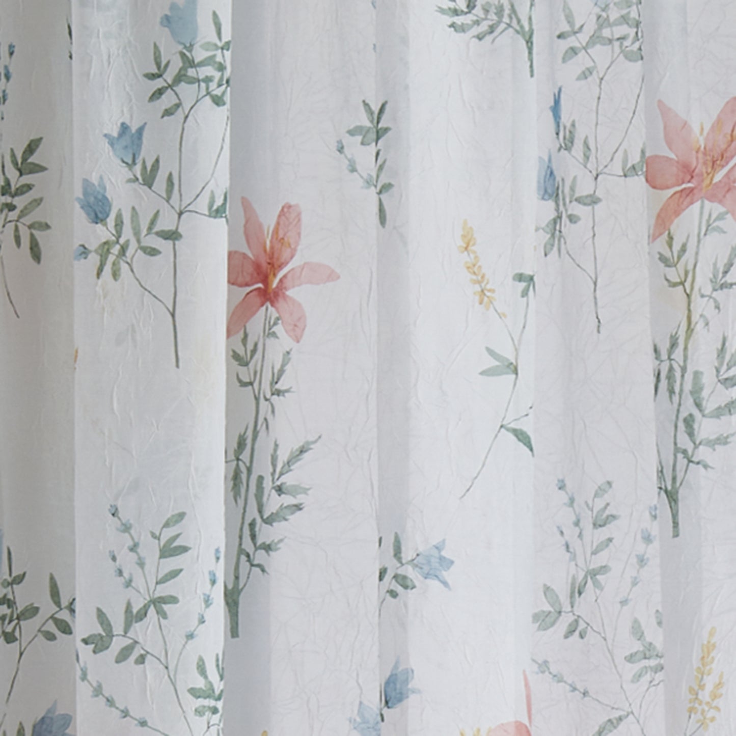 Curtainworks Primavera Crushed Voile Curtain Panel Pair