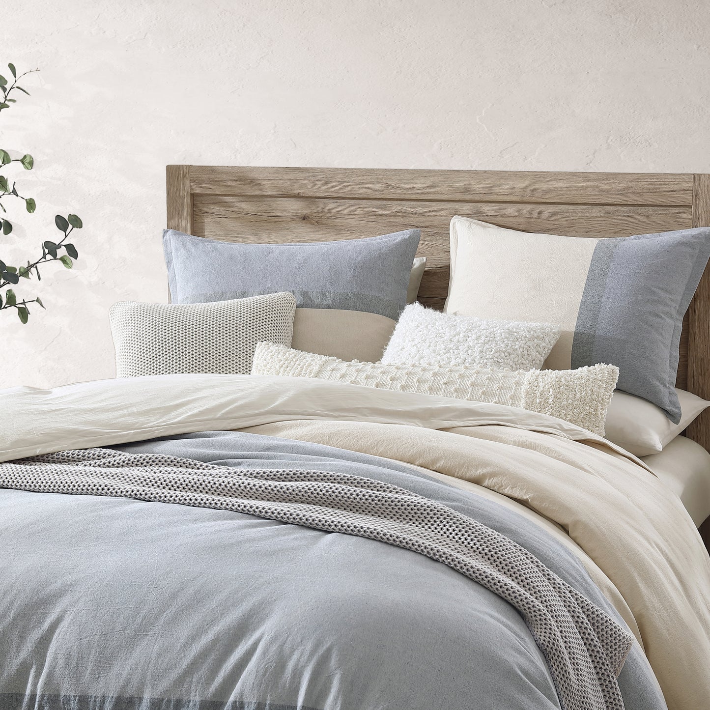 DKNY Pure Recycled Colorblock Comforter Set