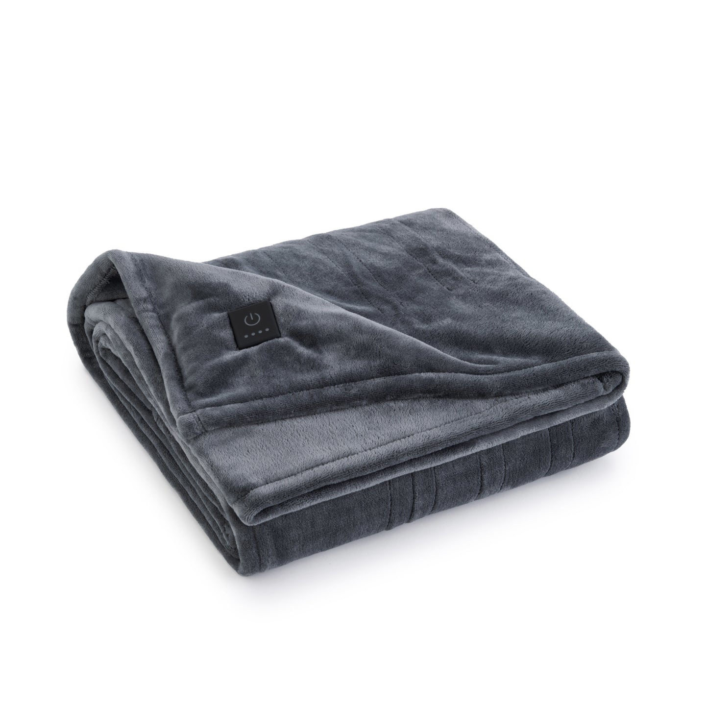Brookstone Heated Faux Fur Throw