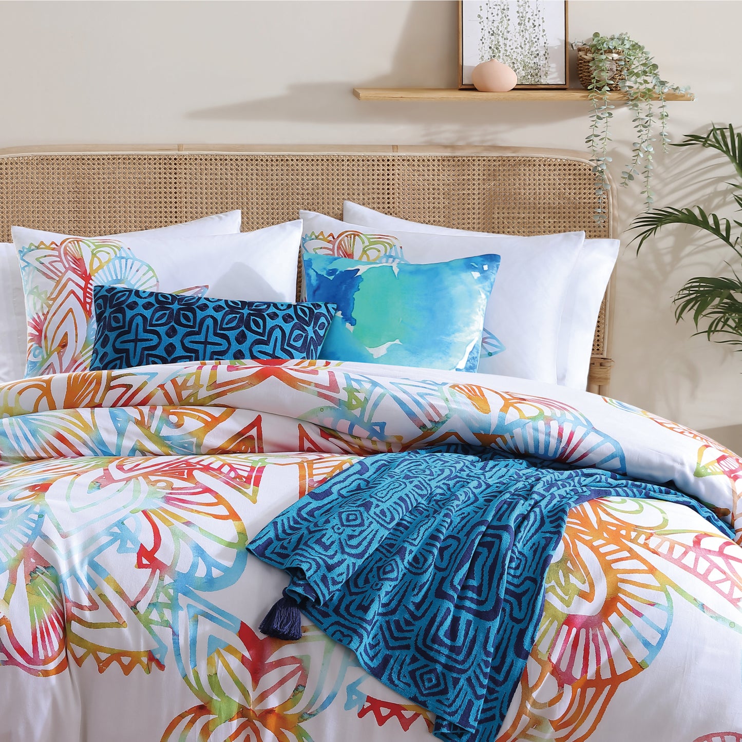Rochelle Porter Wild Out Printed Duvet Set