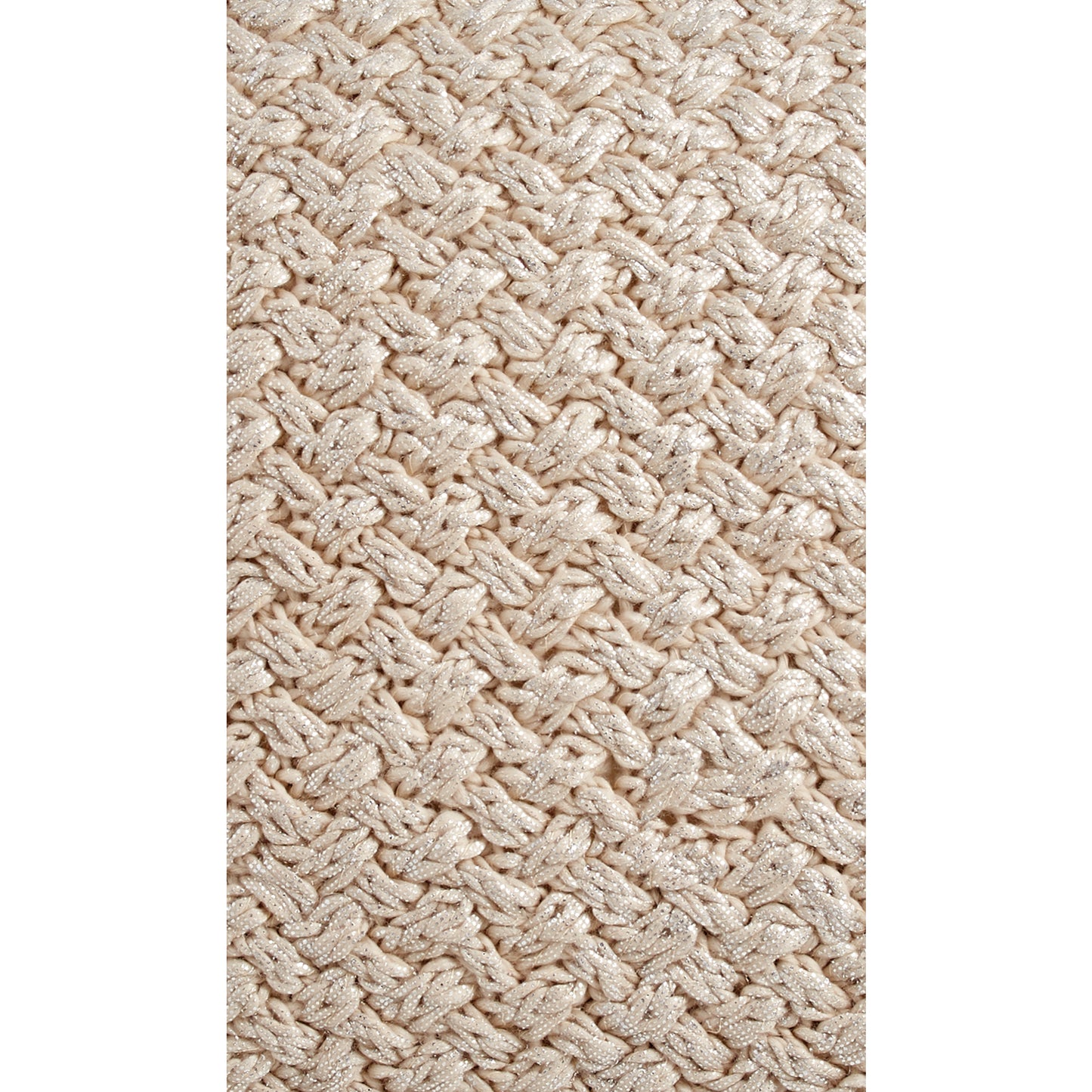 Michael Aram Metallic Knit Decorative Pillow