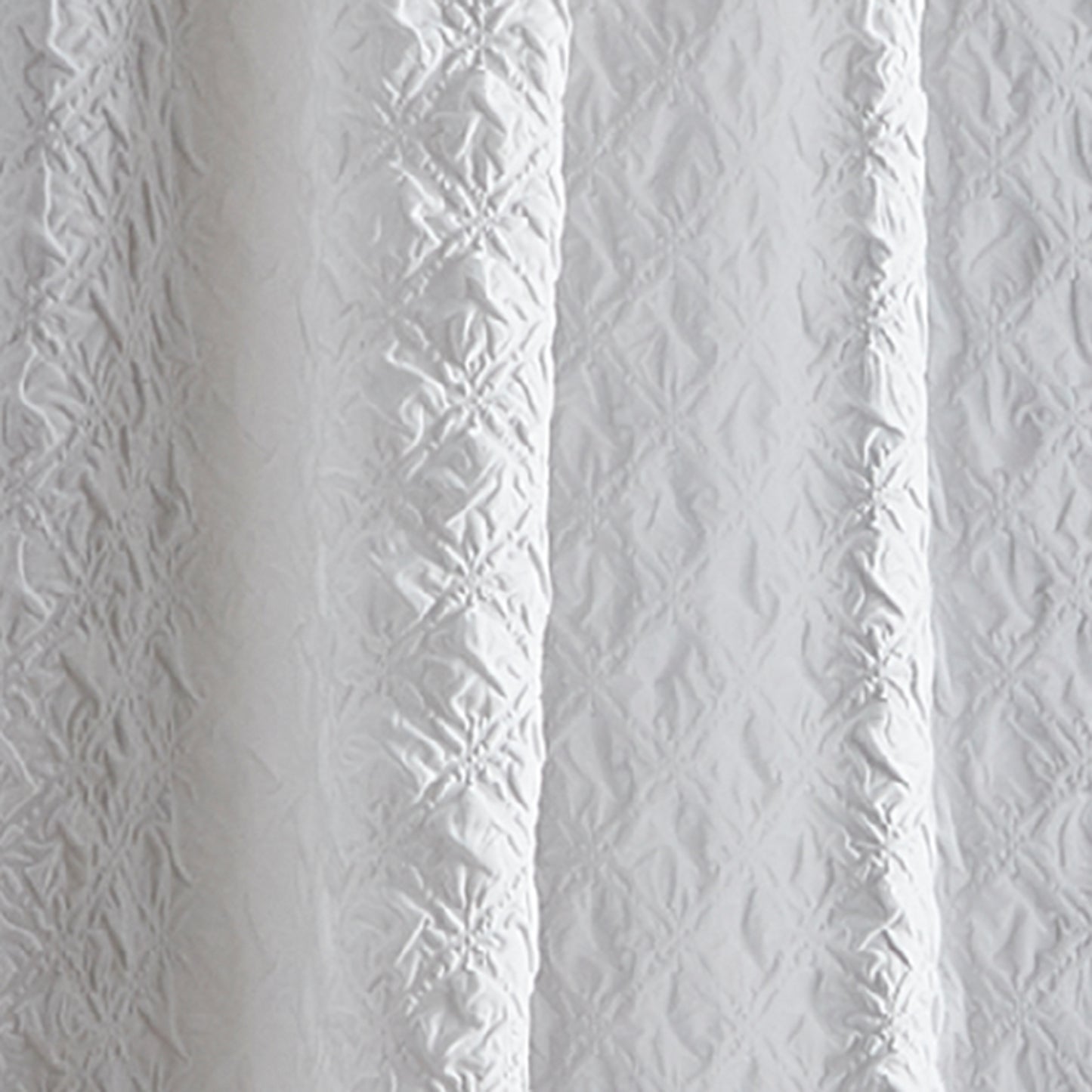 Peri Home Diamond Curtain Poletop Panel Pair