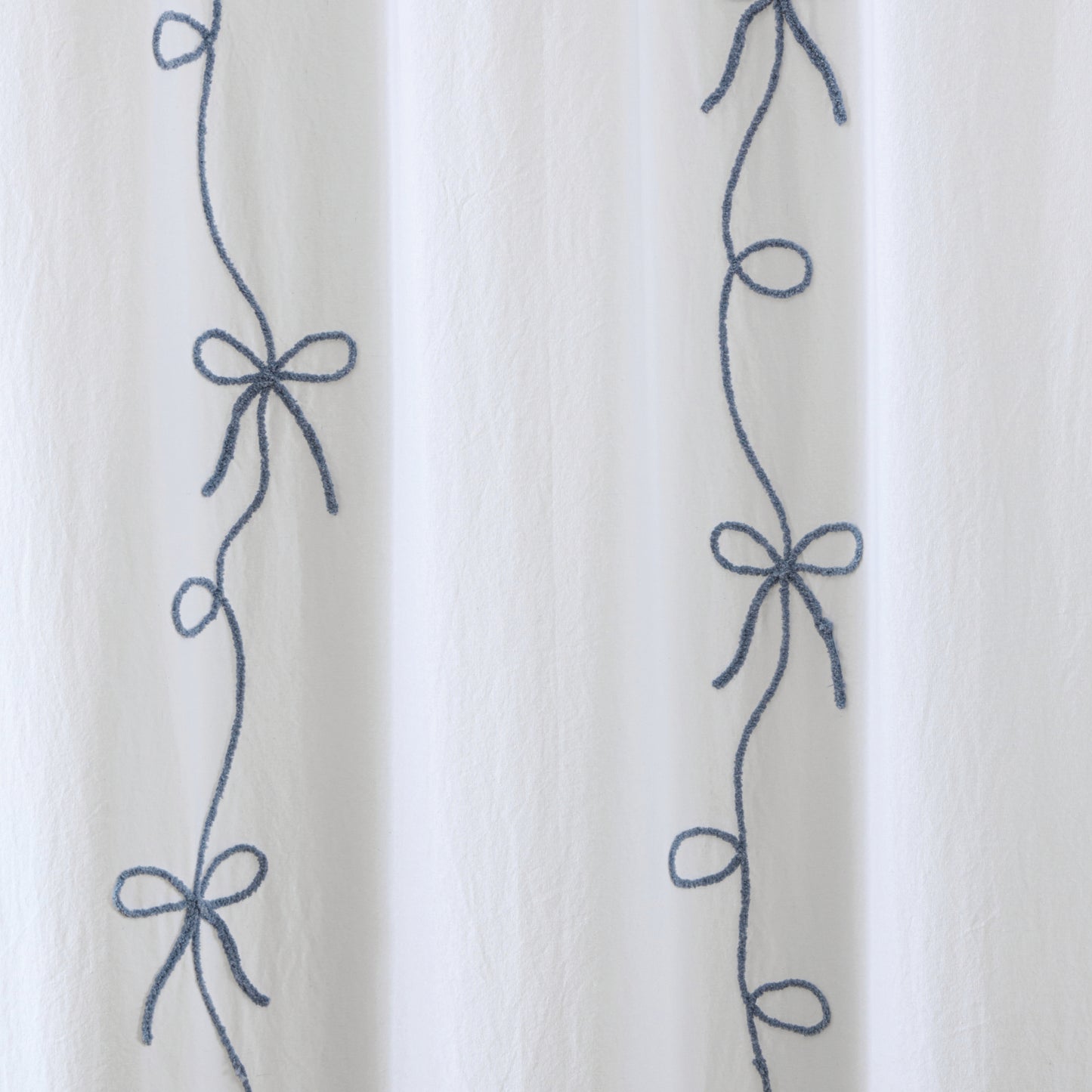 Peri Home Sasha Bows Shower Curtain