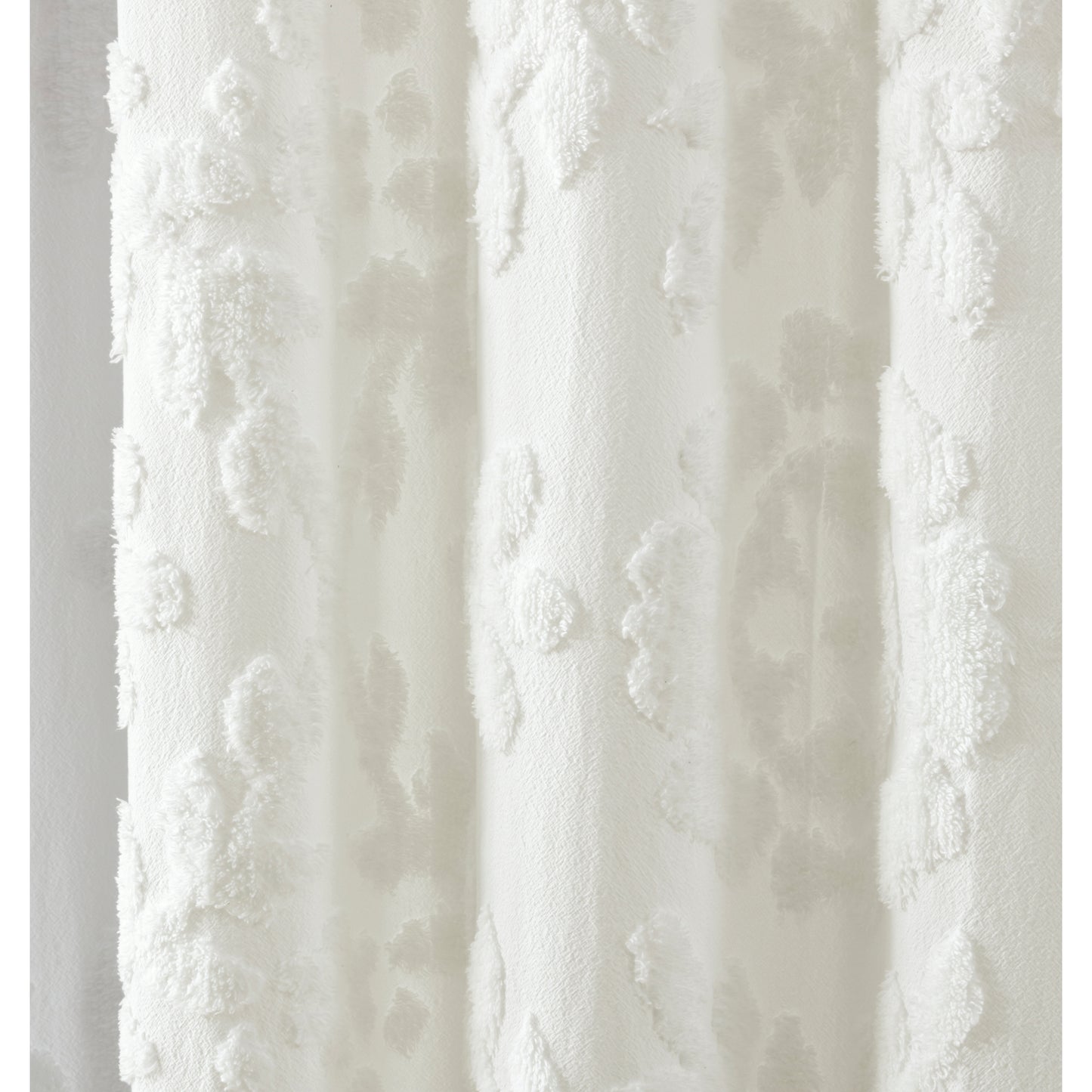Peri Home Chenille Laurel Shower Curtain