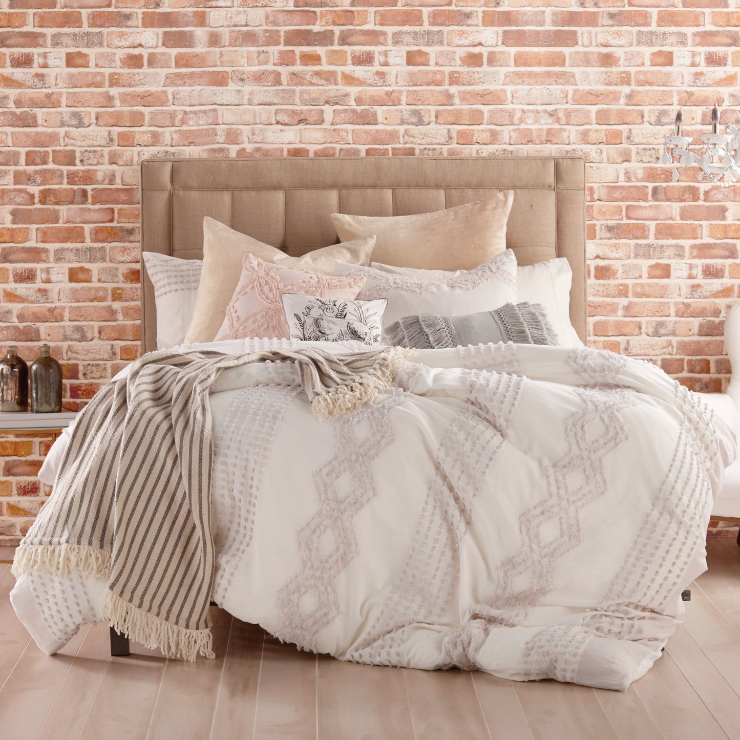 Peri Home Cut Geo Duvet Bedding Collection