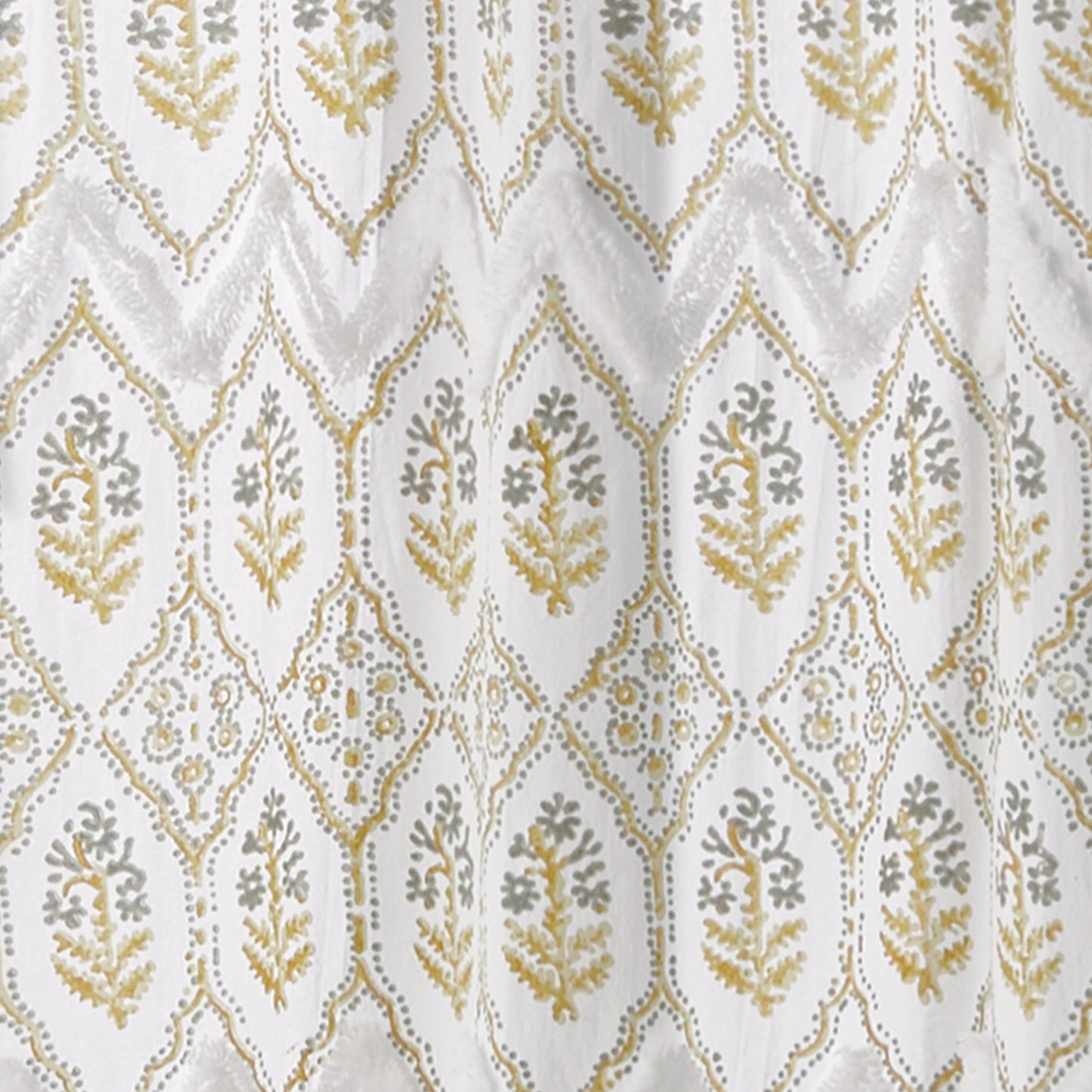 John Robshaw Sahasa Shower Curtain Collection linen