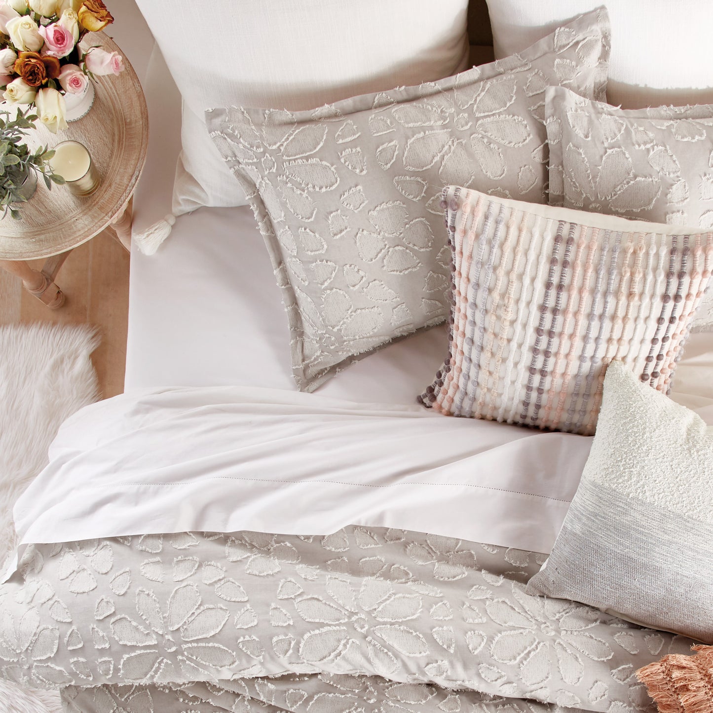 Peri Home Clipped Floral Comforter Set