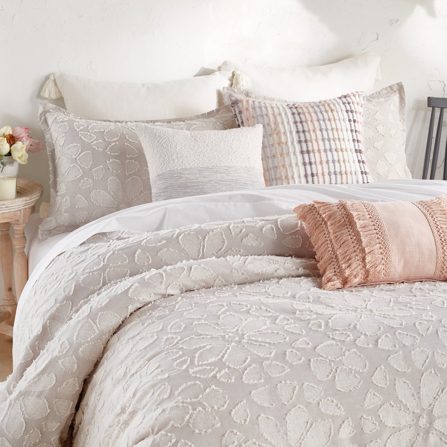 Peri Home Clipped Floral Comforter Set