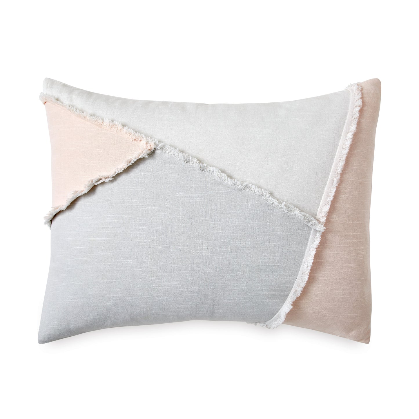 Peri Home Colorblock Fringe Comforter Set