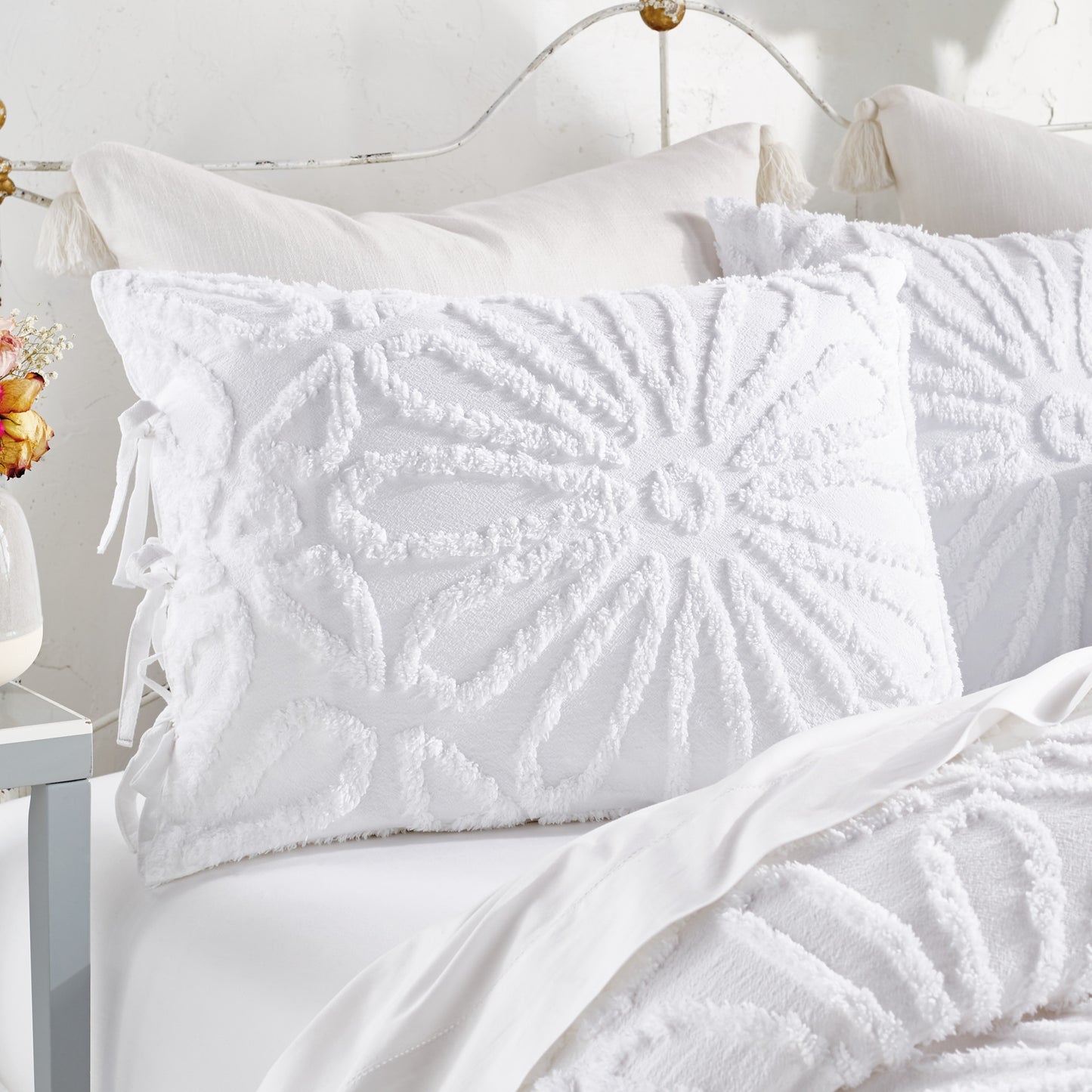 Peri Home Chenille Medallion Comforter Set