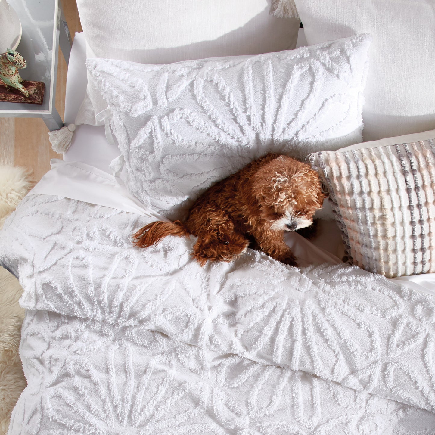 Peri Home Chenille Medallion Comforter Set