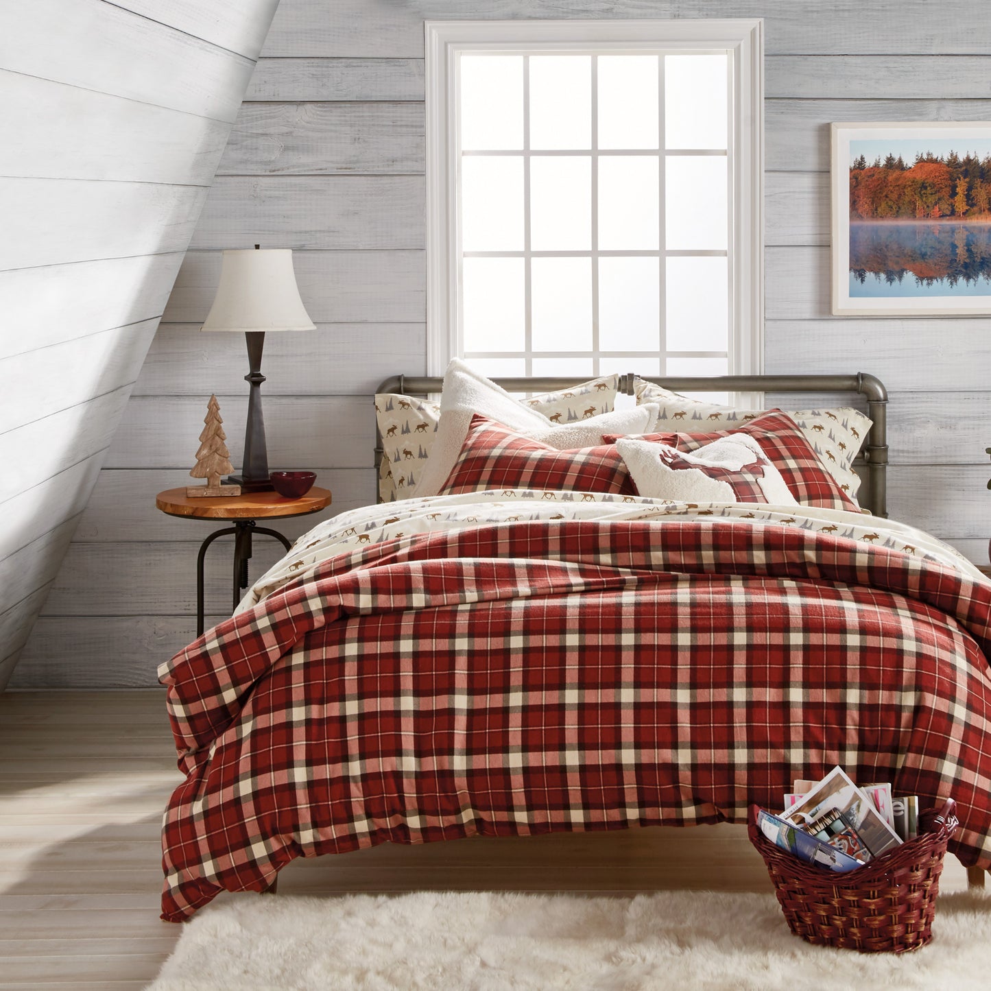 G.H. Bass Autumn Plaid Comforter Set