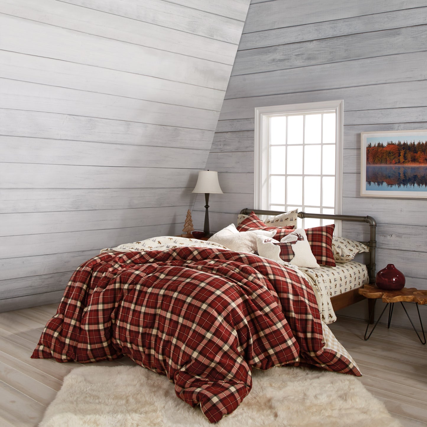 G.H. Bass Autumn Plaid Comforter Set