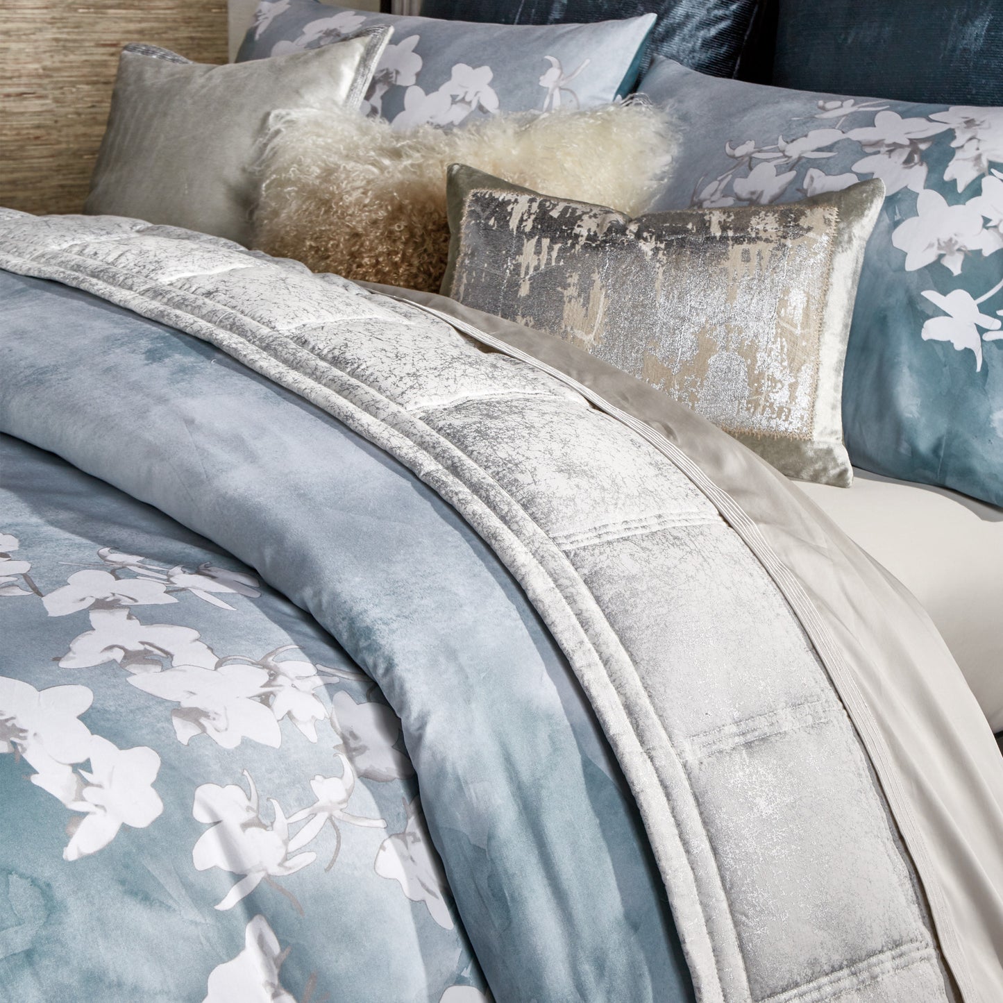 Michael Aram Orchid Sky Duvet Bedding Collection