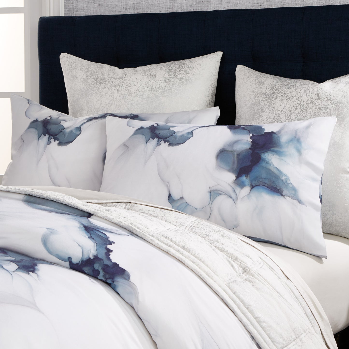 Michael Aram Blue Mist Duvet Bedding Collection