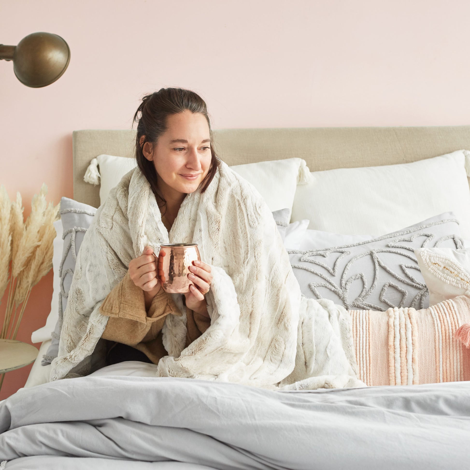 Peri Home Snow Leopard Throw