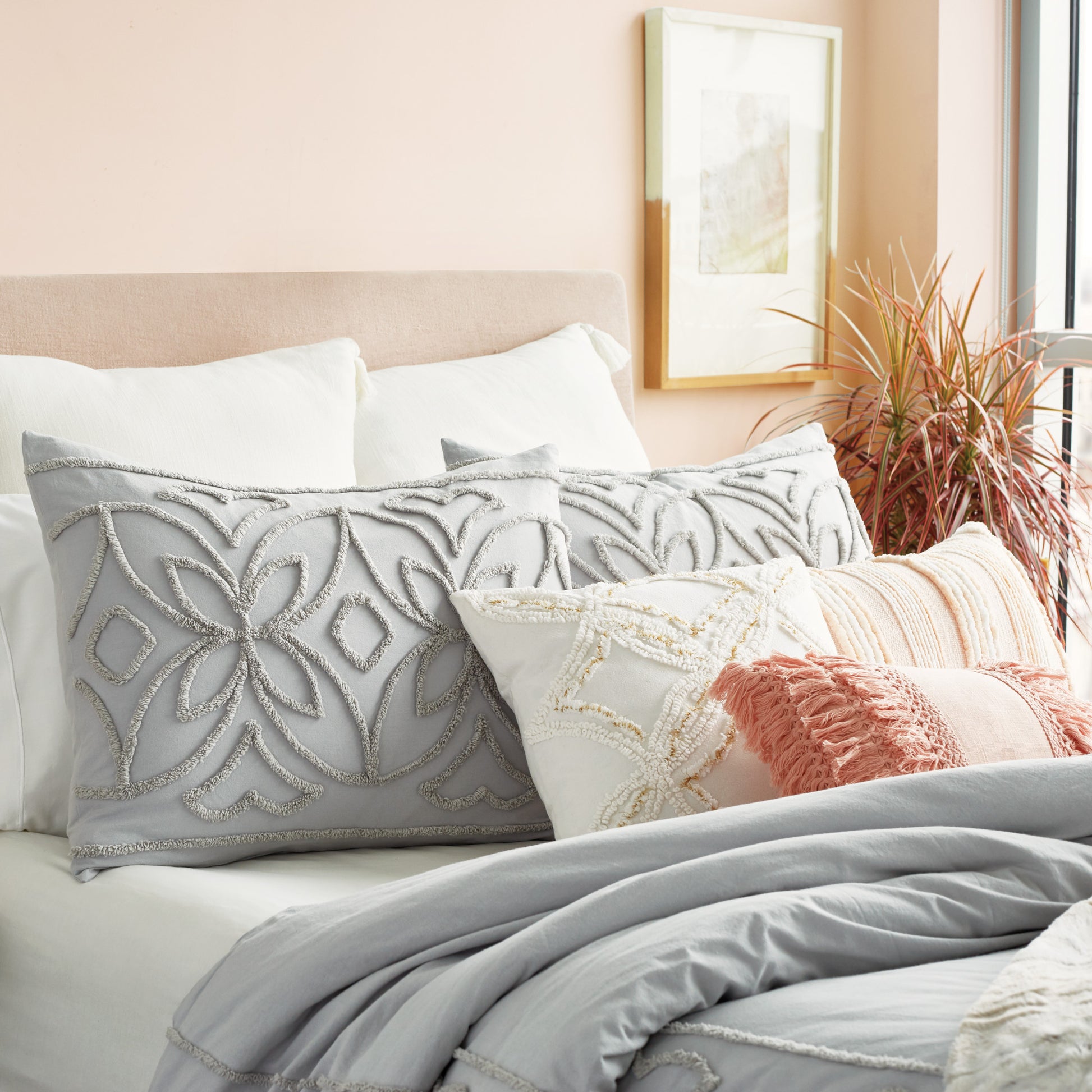 Peri Home Chenille Border Comforter Set