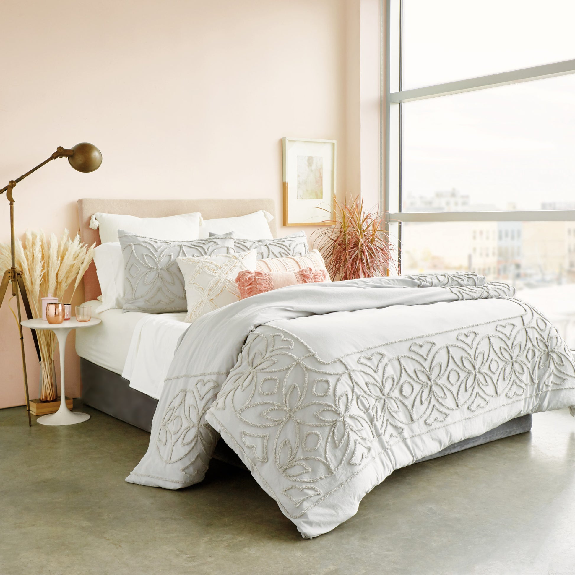 Peri Home Chenille Border Comforter Set