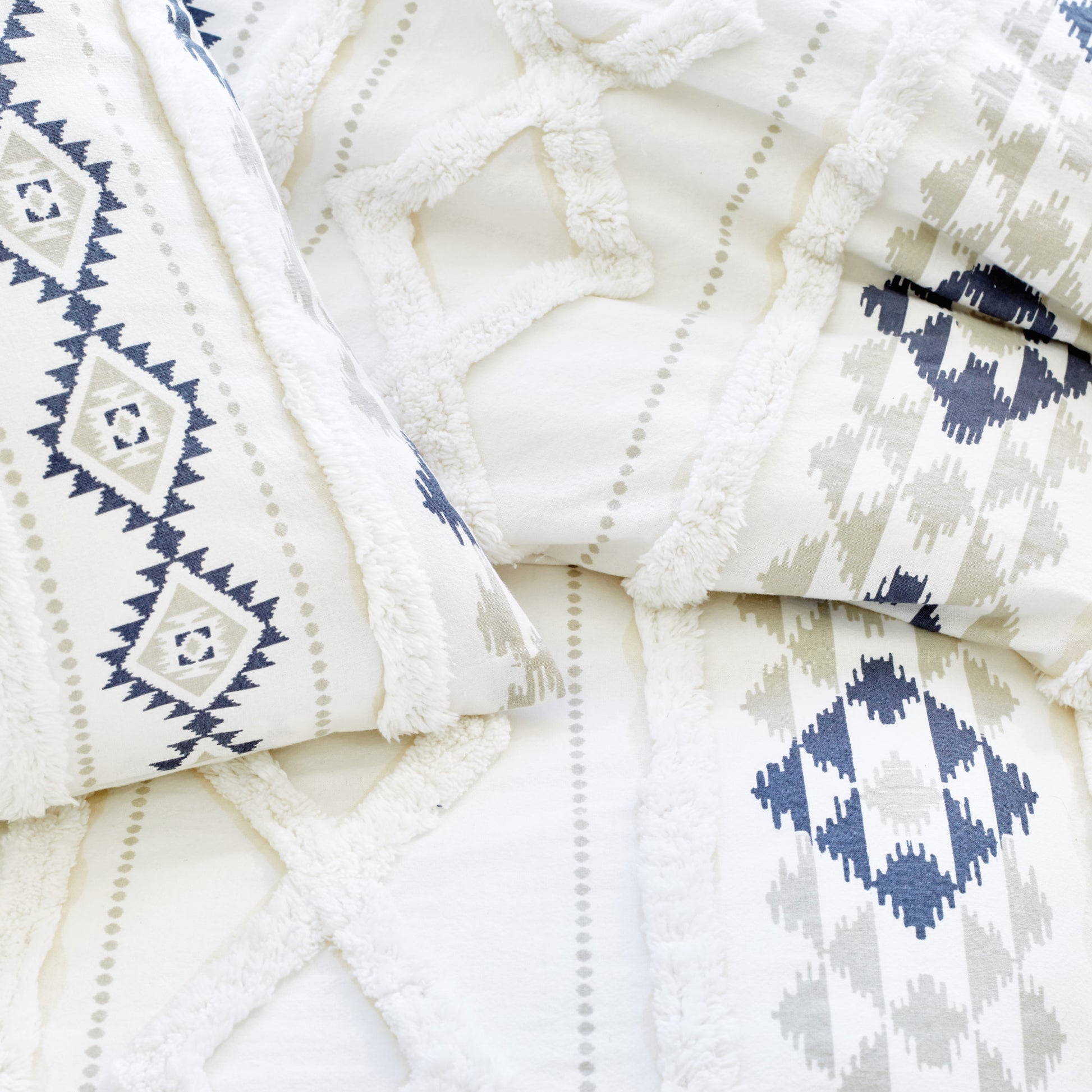 Peri Home Printed Chenille Geo Comforter Set