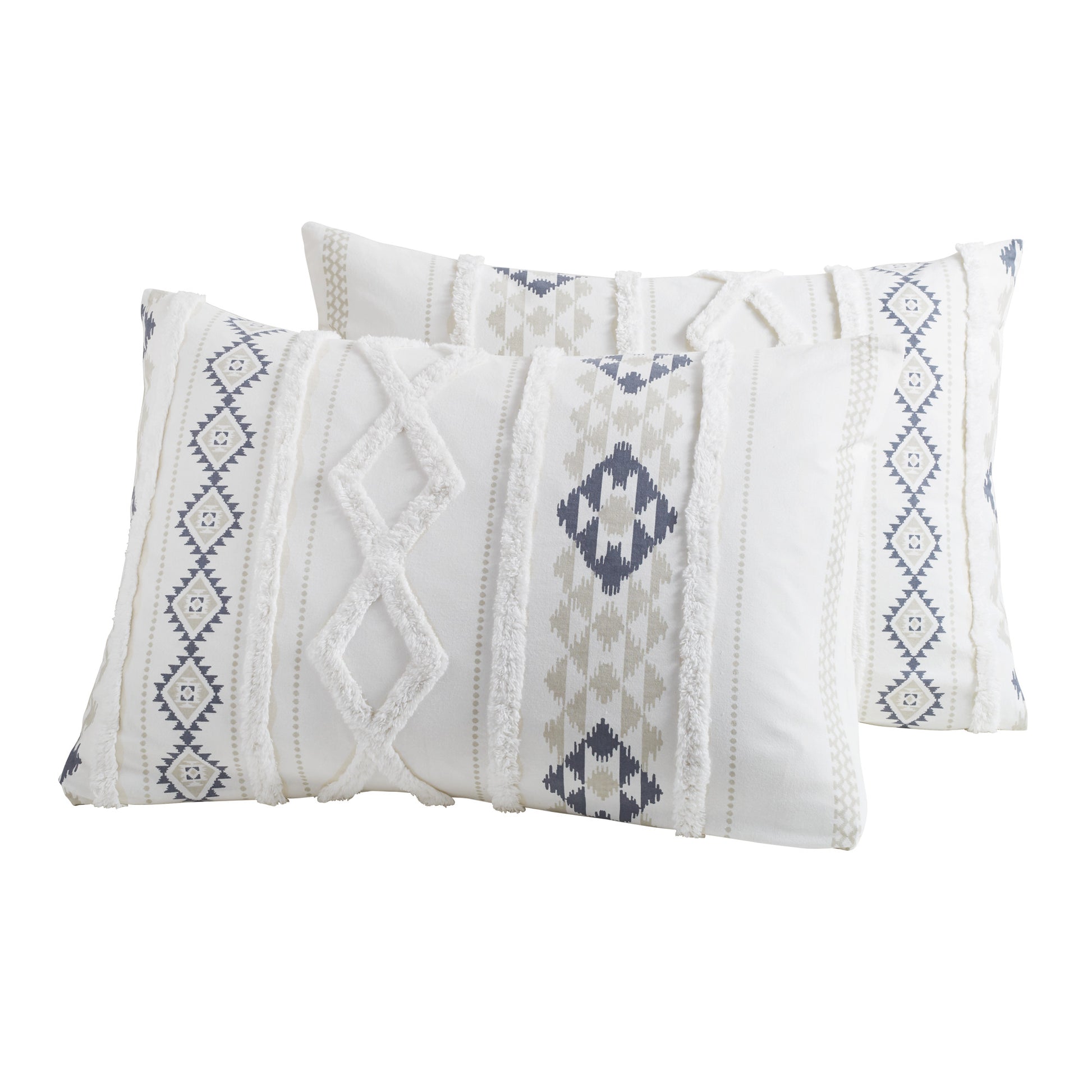 Peri Home Printed Chenille Geo Comforter Set