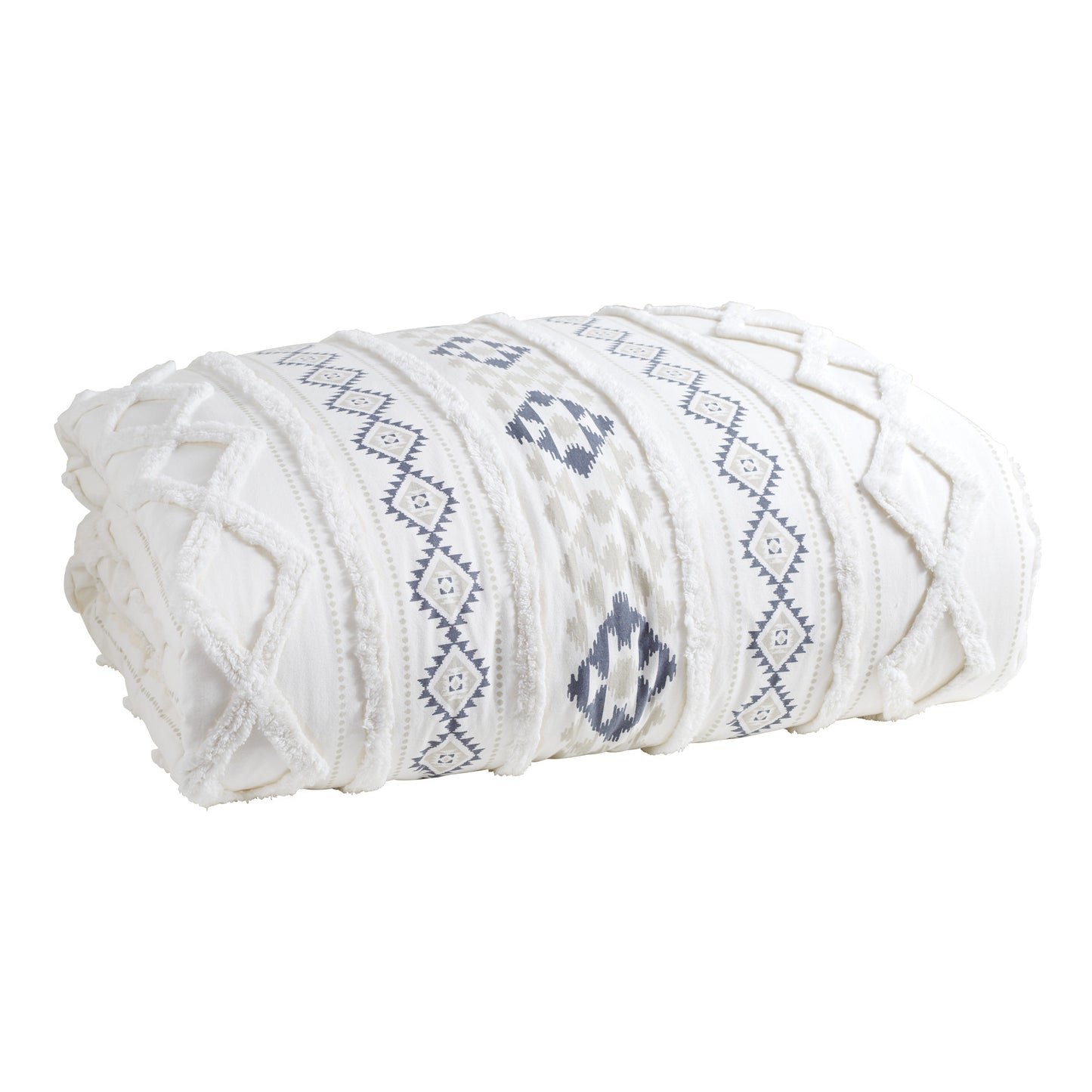 Peri Home Printed Chenille Geo Comforter Set