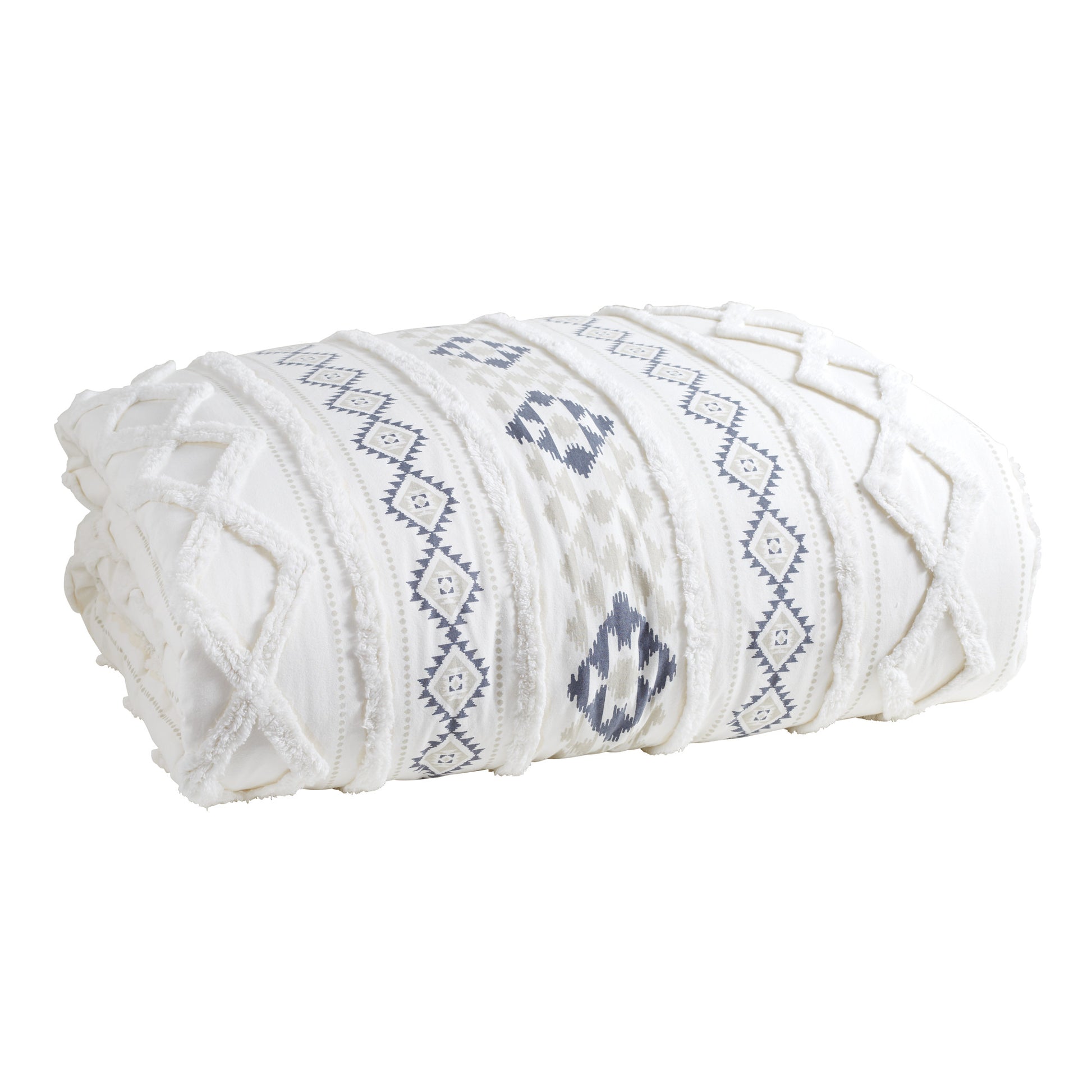 Peri Home Printed Chenille Geo Comforter Set