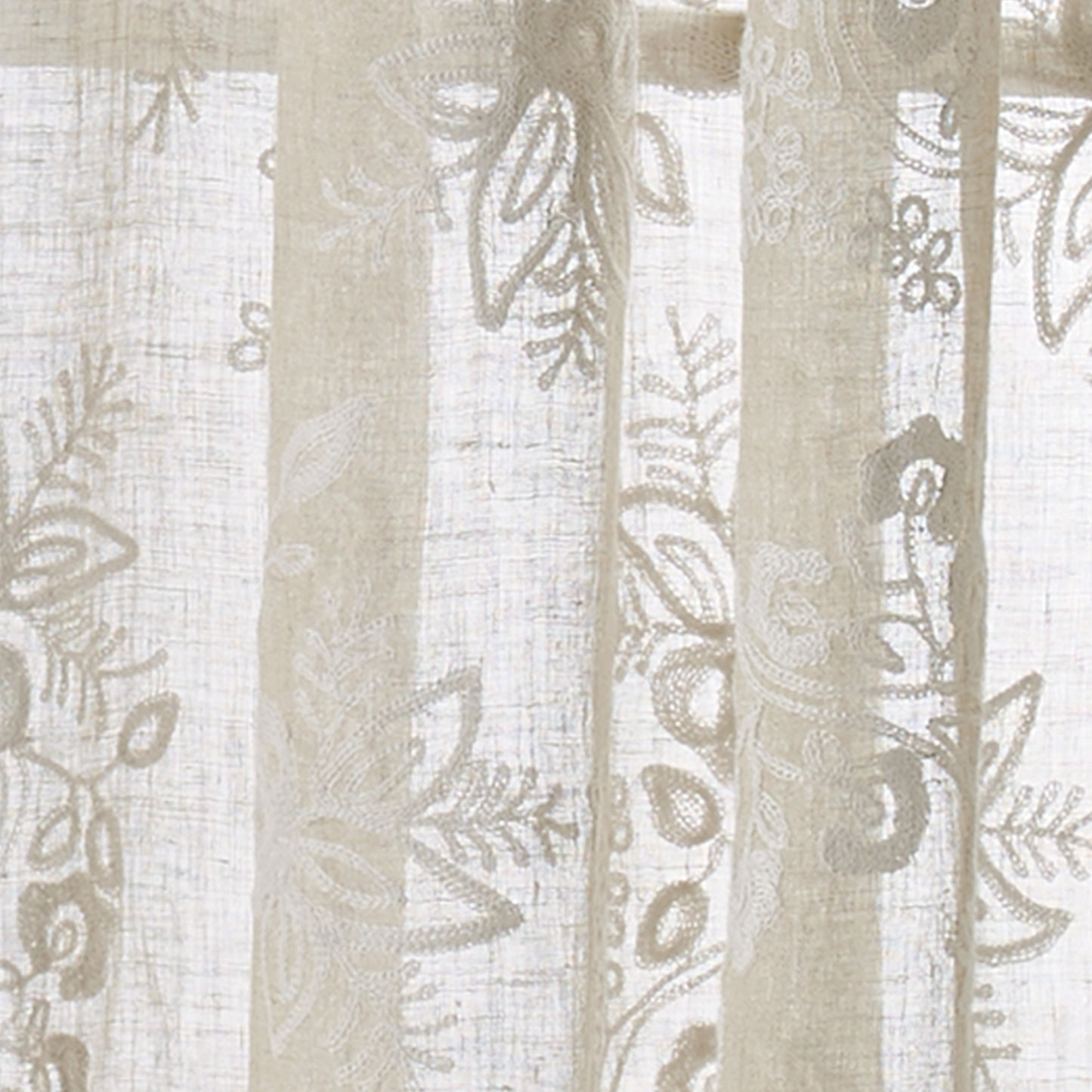 John Robshaw Pasak Linen Window Curtain Panel